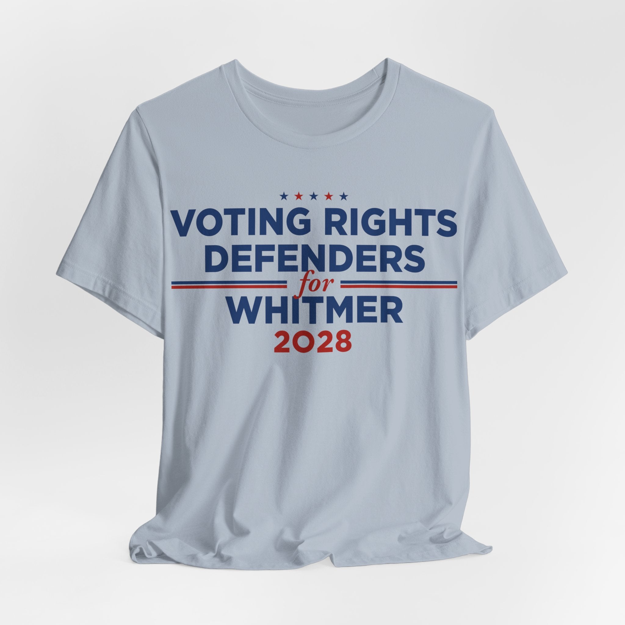 Voting Rights Defenders for Gretchen Whitmer for President Campaign T-Shirt 2028