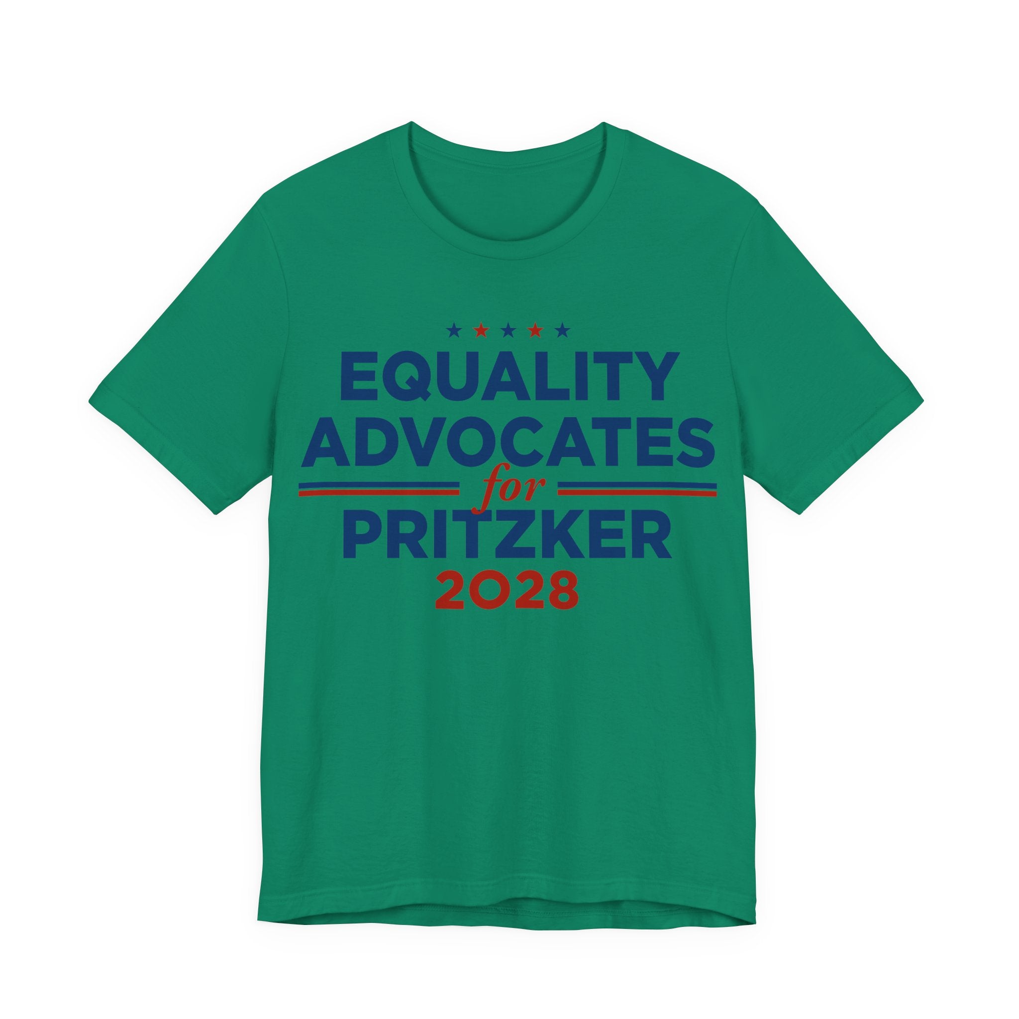 Equality Advocates for J.B. Pritzker for President Campaign T-Shirt 2028