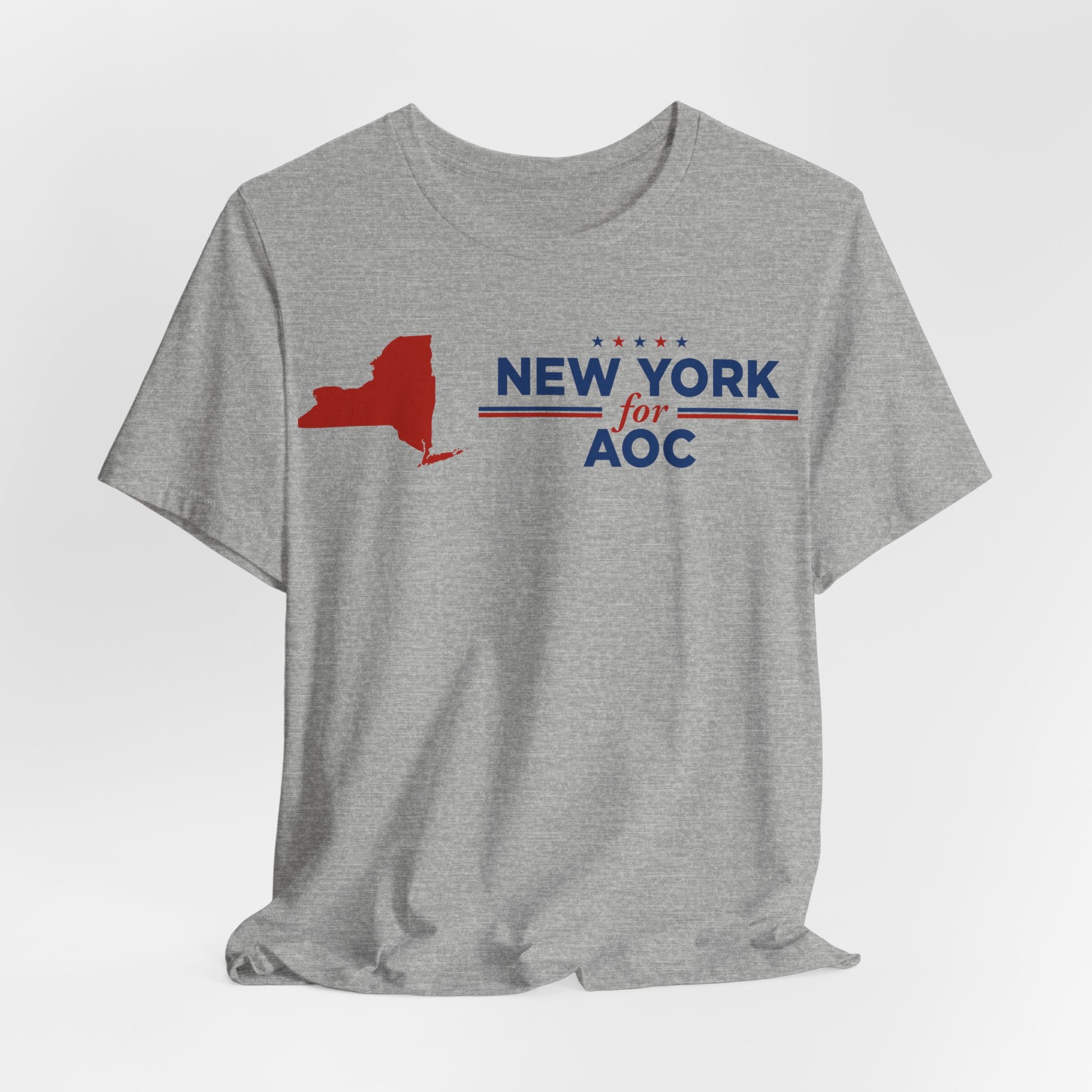 New York for AOC for President Campaign T-Shirt 2028