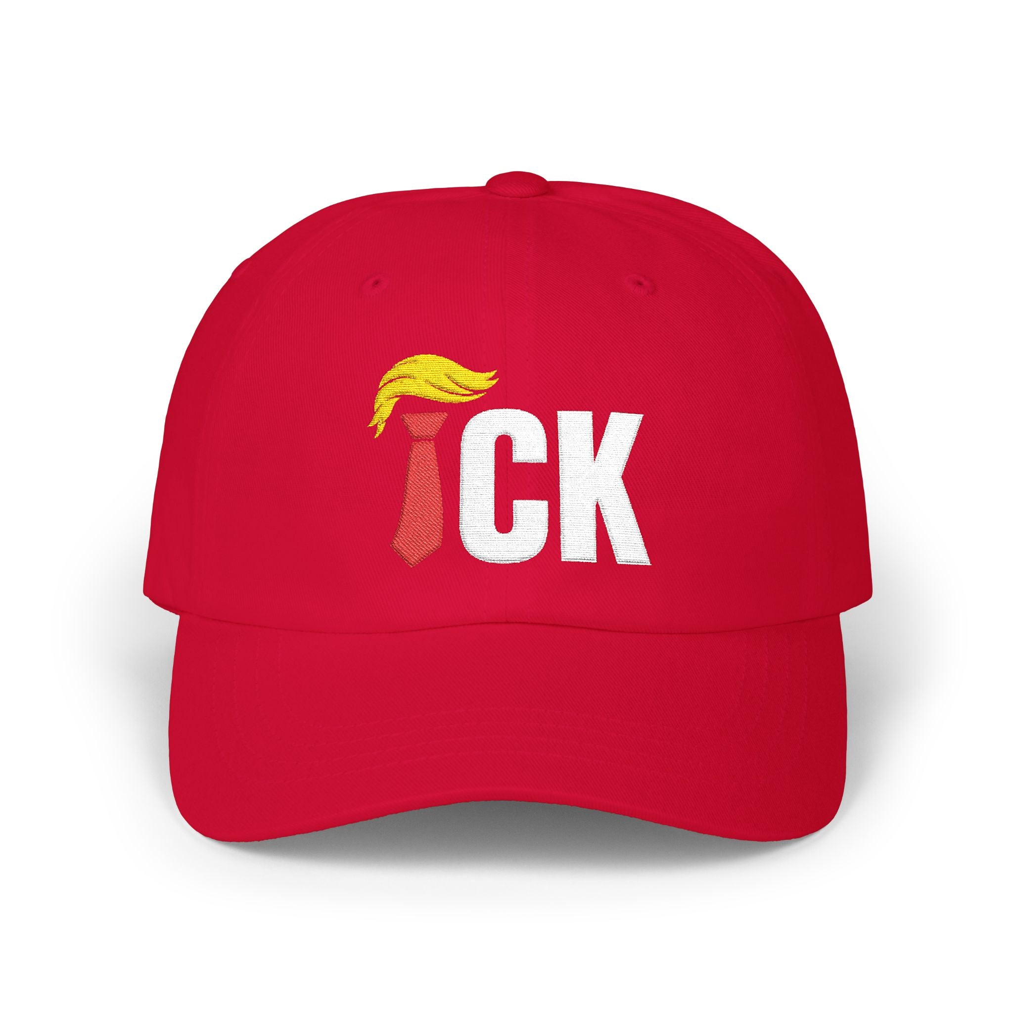 ICK Embroidered Classic Dad Cap — Funny Anti-Trump Political Statement Baseball Cap