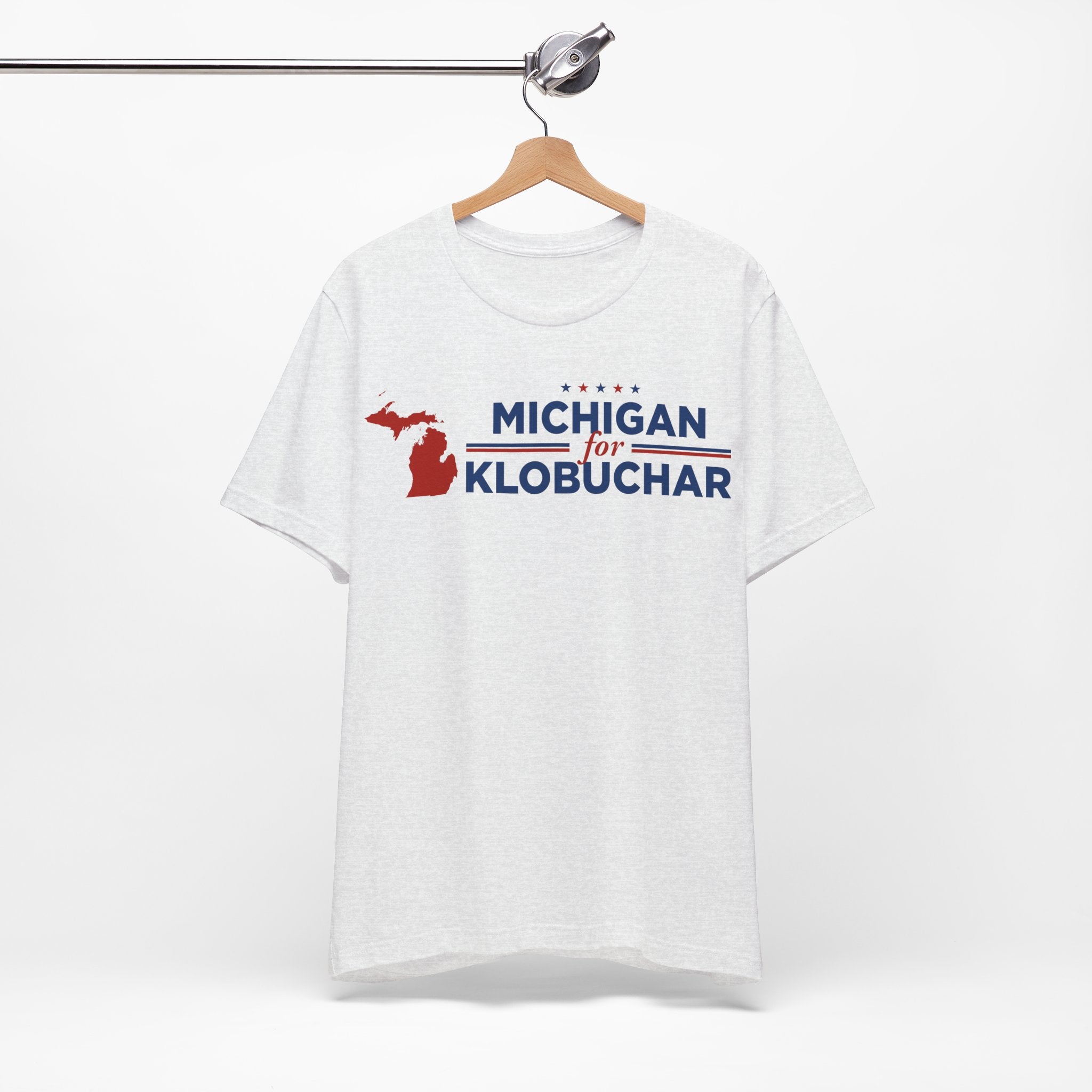 Michigan for Amy Klobuchar for President Campaign T-Shirt 2028