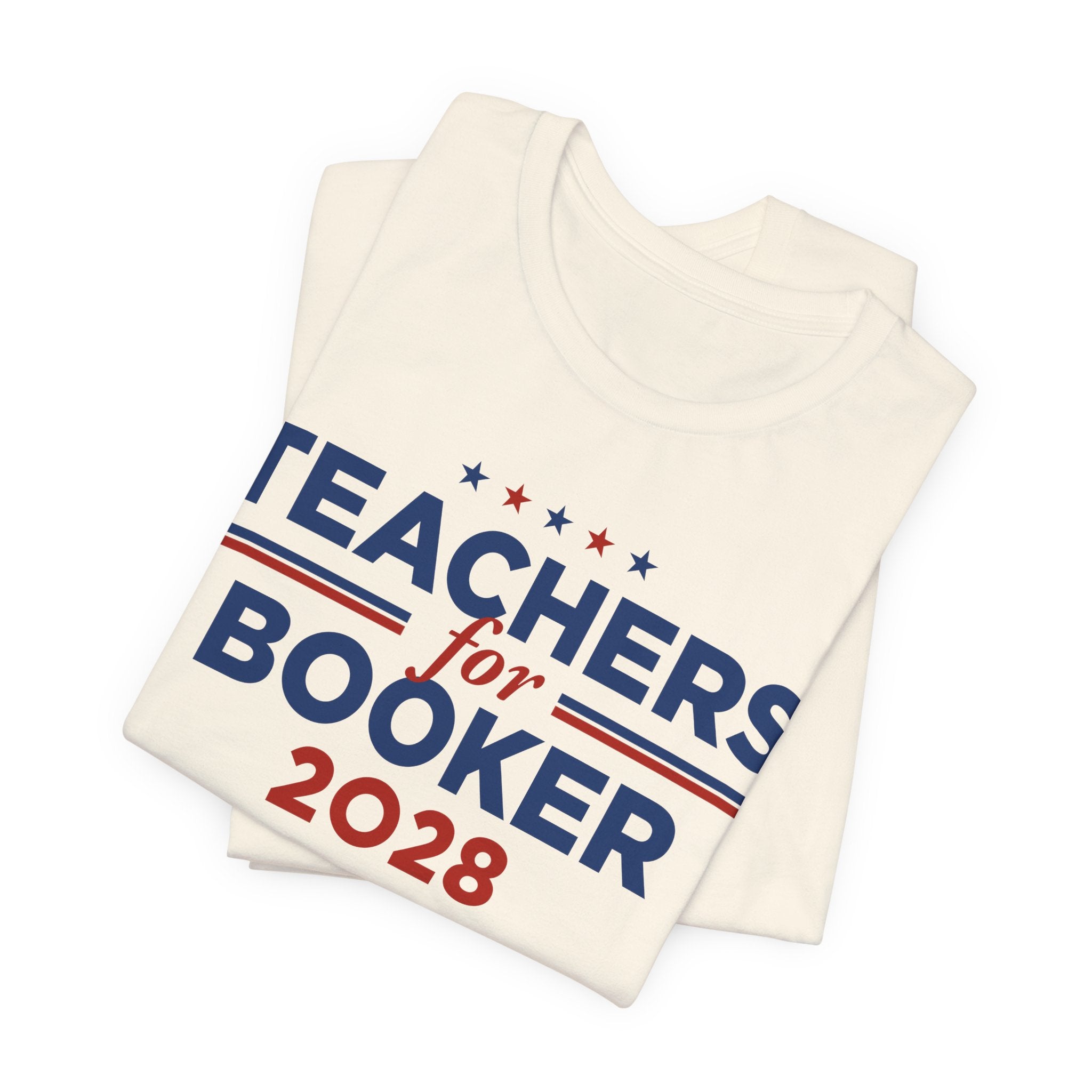 Teachers Cory Booker for President Campaign T-Shirt 2028