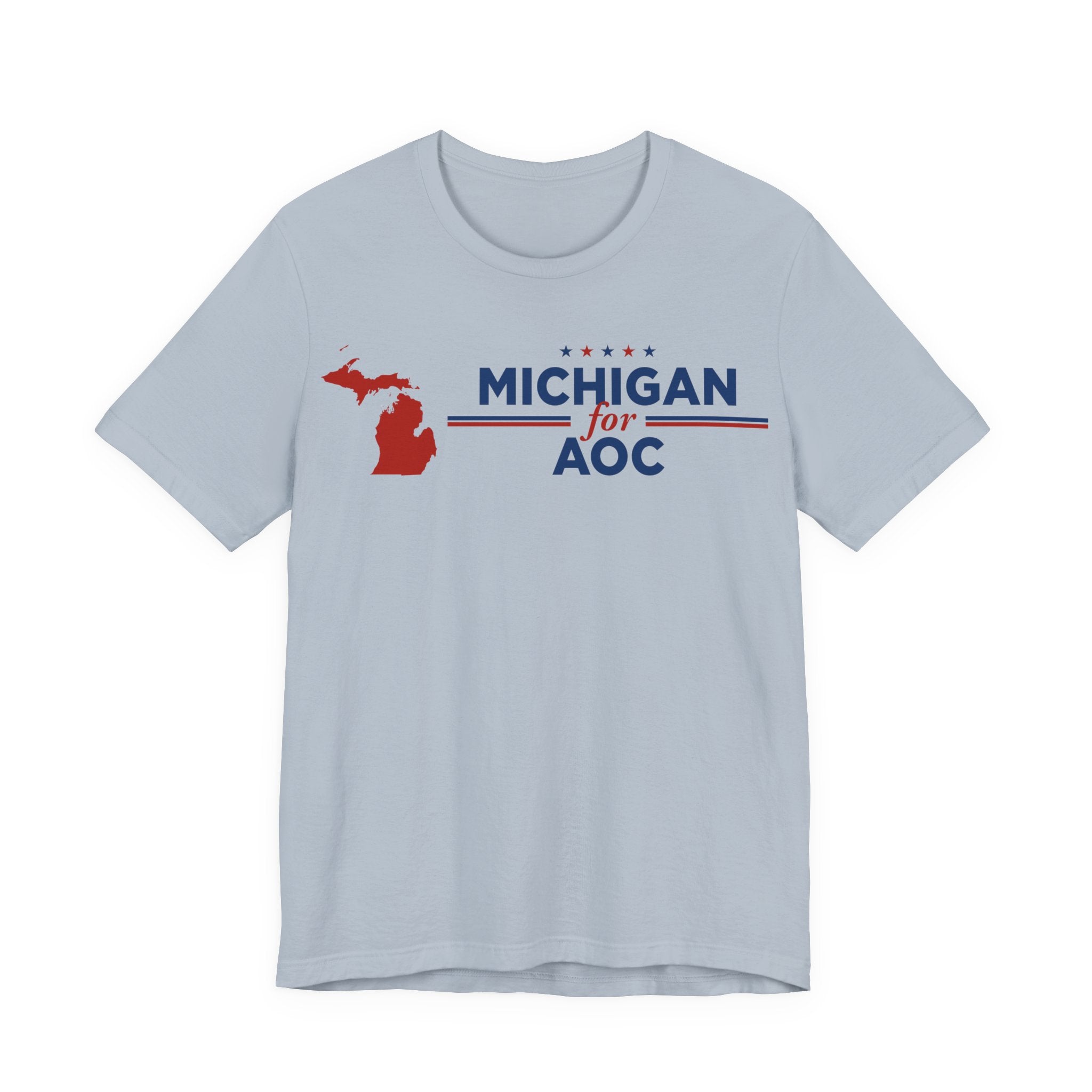 Michigan for AOC for President Campaign T-Shirt 2028