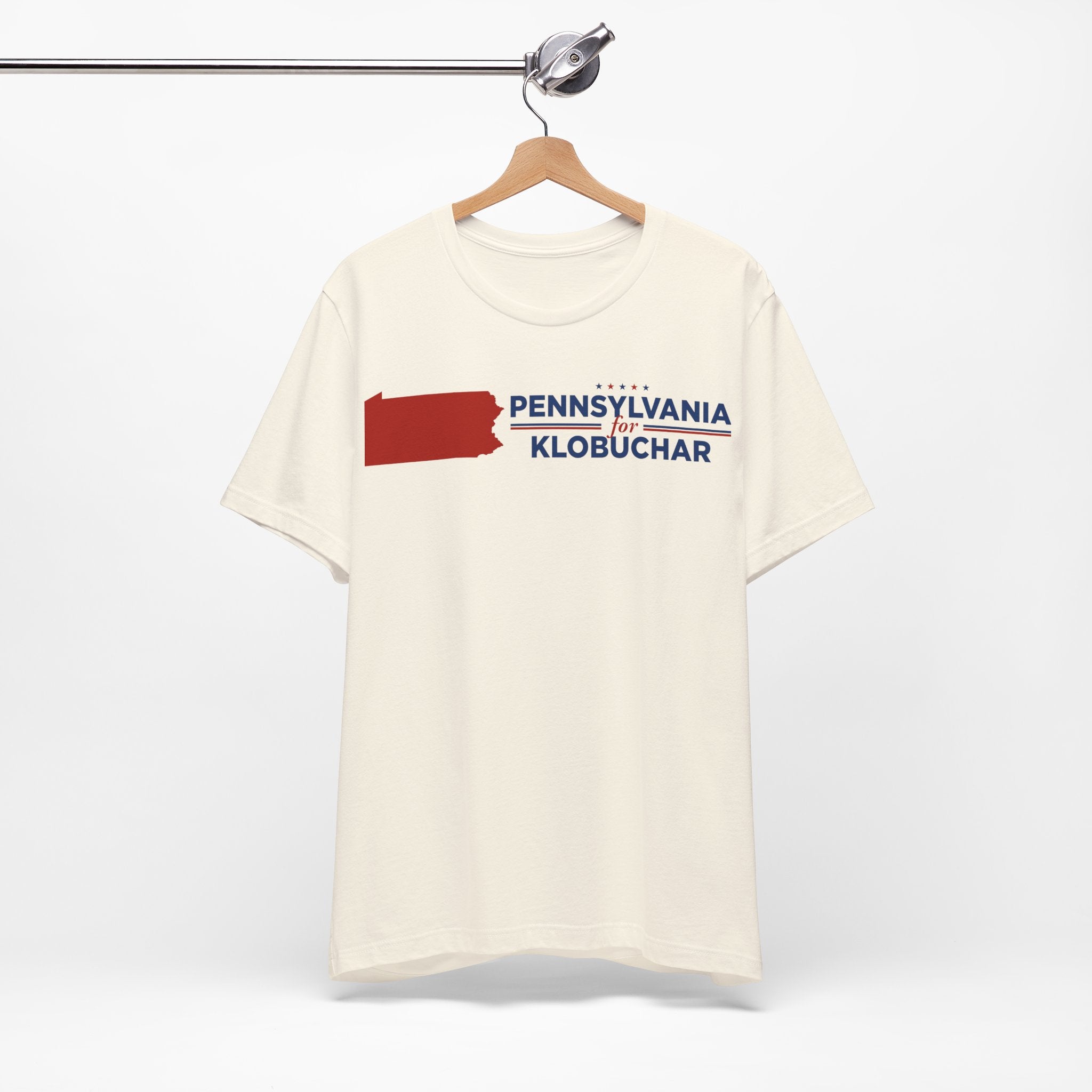 Pennsylvania for Amy Klobuchar for President Campaign T-Shirt 2028