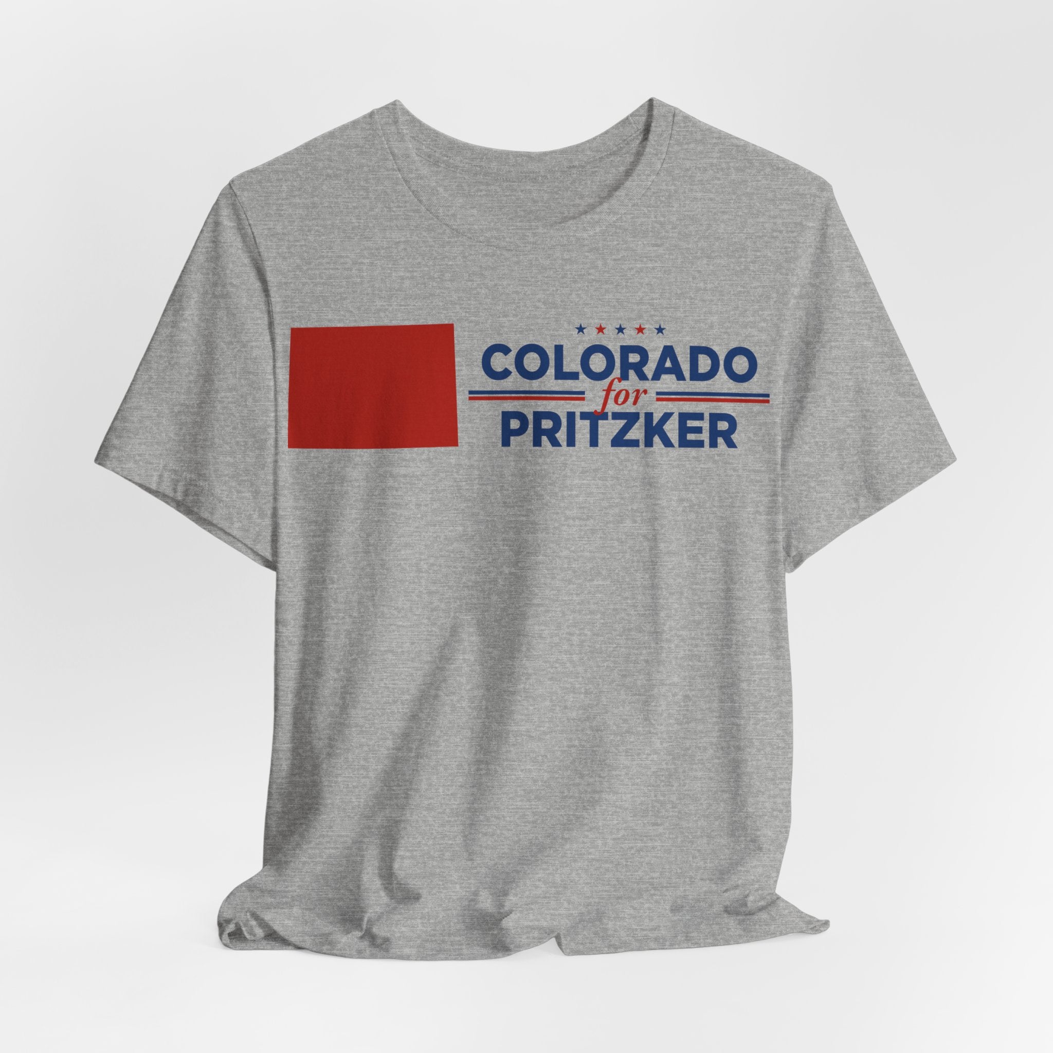Colorado for J.B. Pritzker for President Campaign T-Shirt 2028