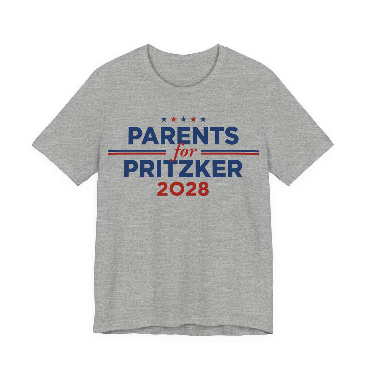 Parents for J.B. Pritzker for President Campaign T-Shirt 2028