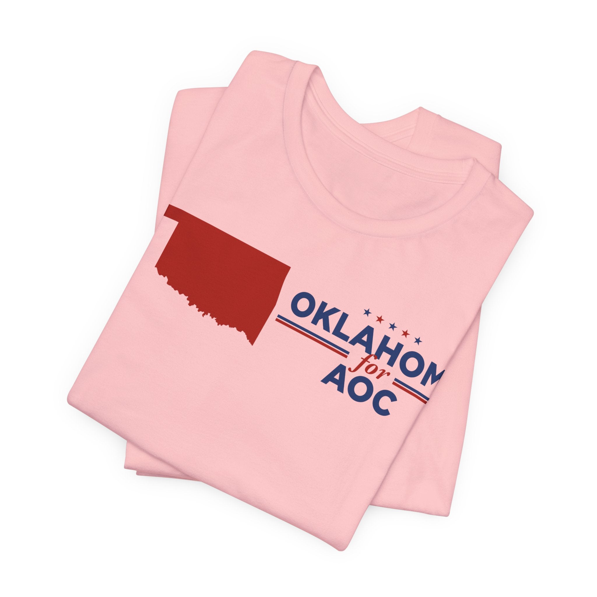 Oklahoma for AOC for President Campaign T-Shirt 2028