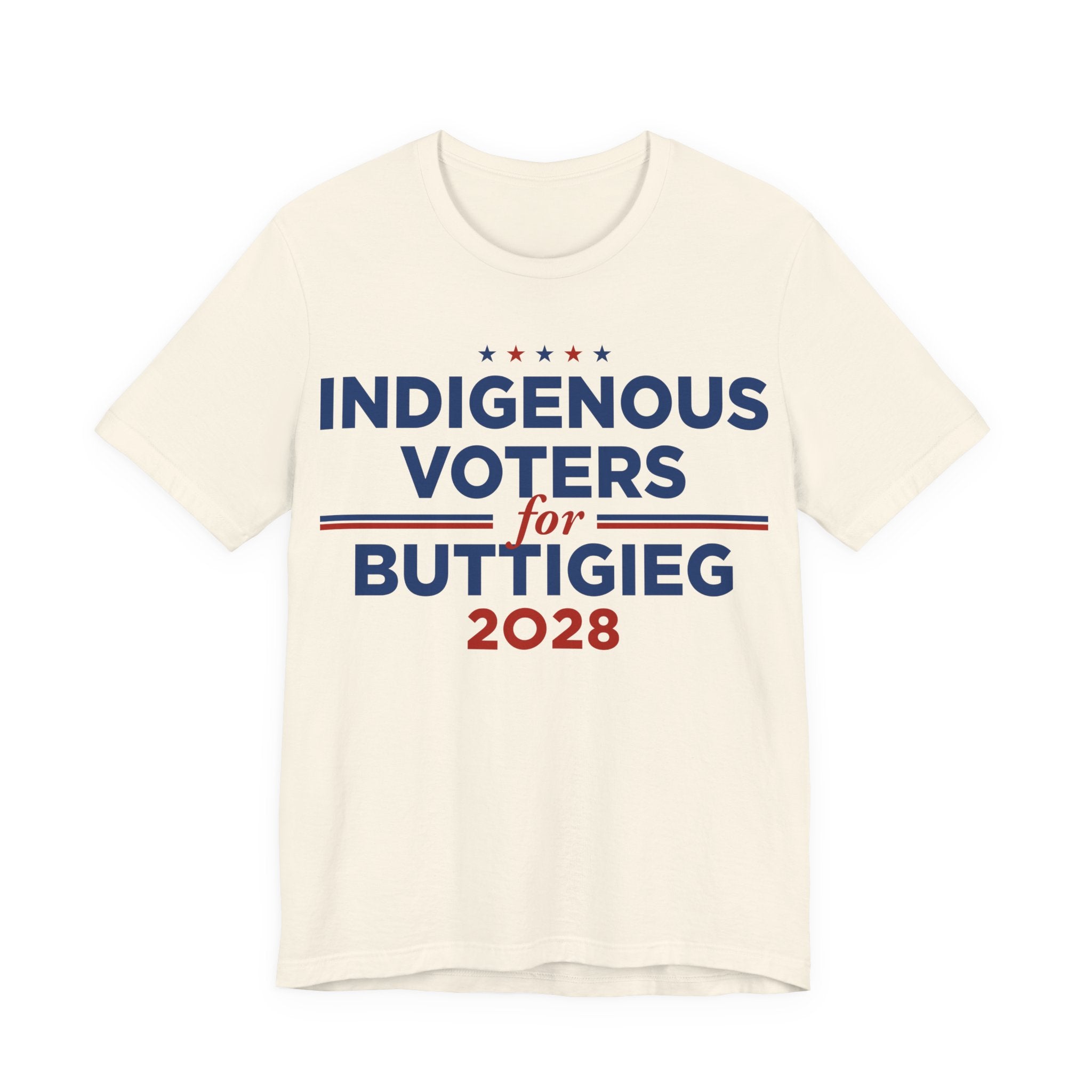 Indigenous Voters / Native Americans for Pete Buttigieg for President Campaign T-Shirt 2028