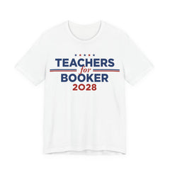Teachers Cory Booker for President Campaign T-Shirt 2028