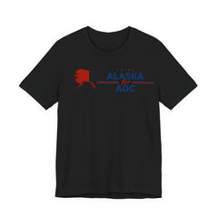 Alaska for AOC for President Campaign T-Shirt 2028