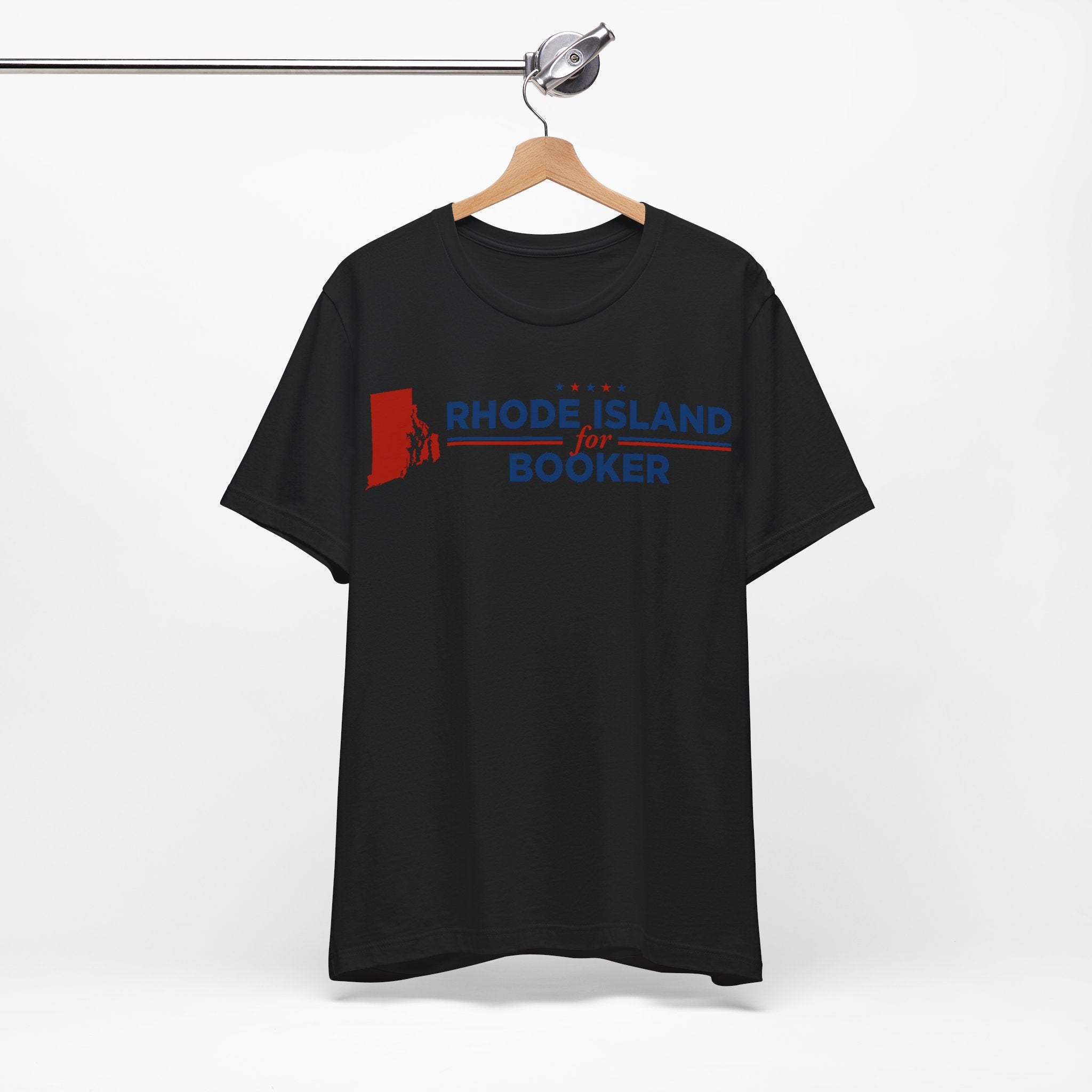 Rhode Island for Cory Booker for President Campaign T-Shirt 2028