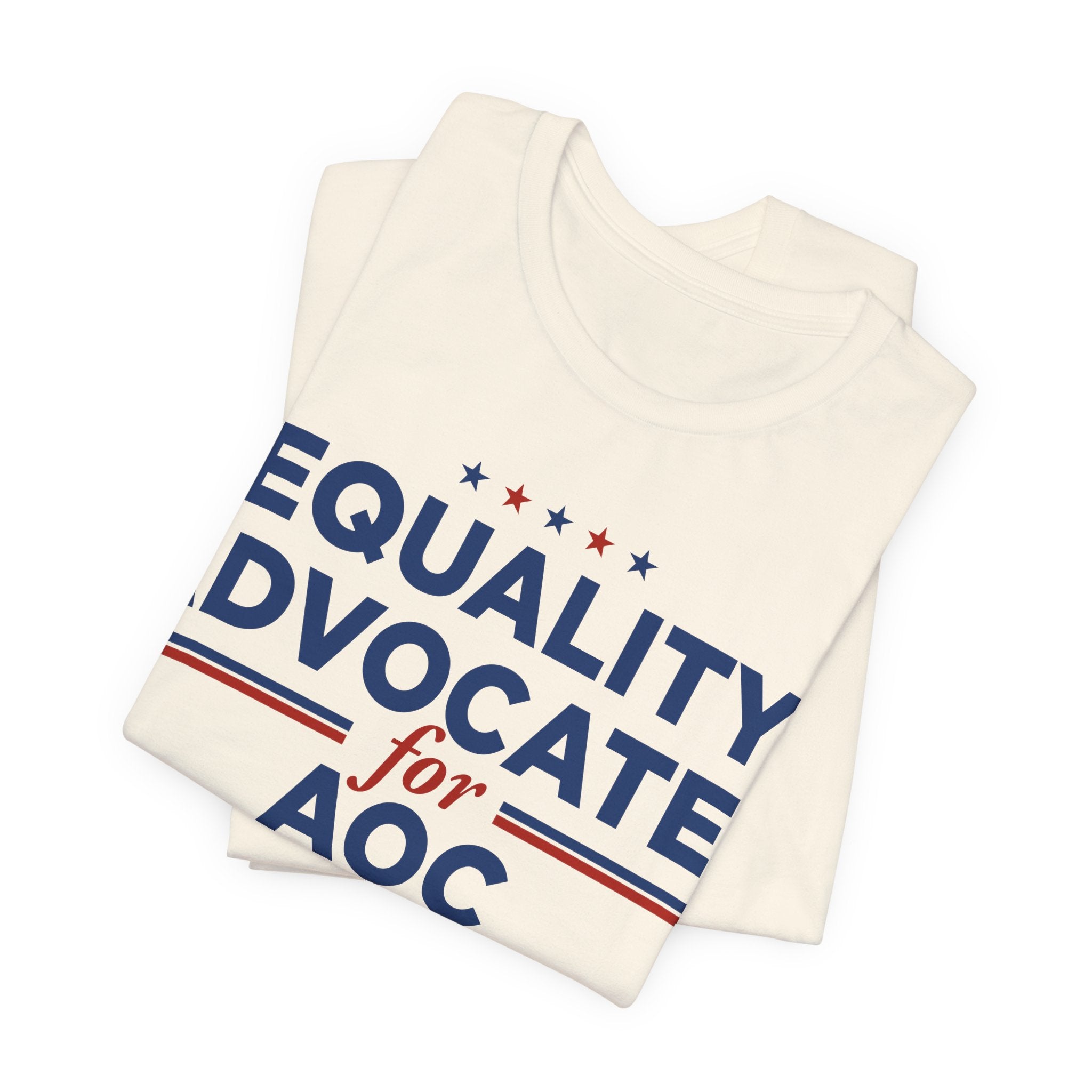 Equality Advocates for AOC for President Campaign T-Shirt 2028