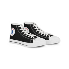 Black Prideverse Men's High Top Sneakers