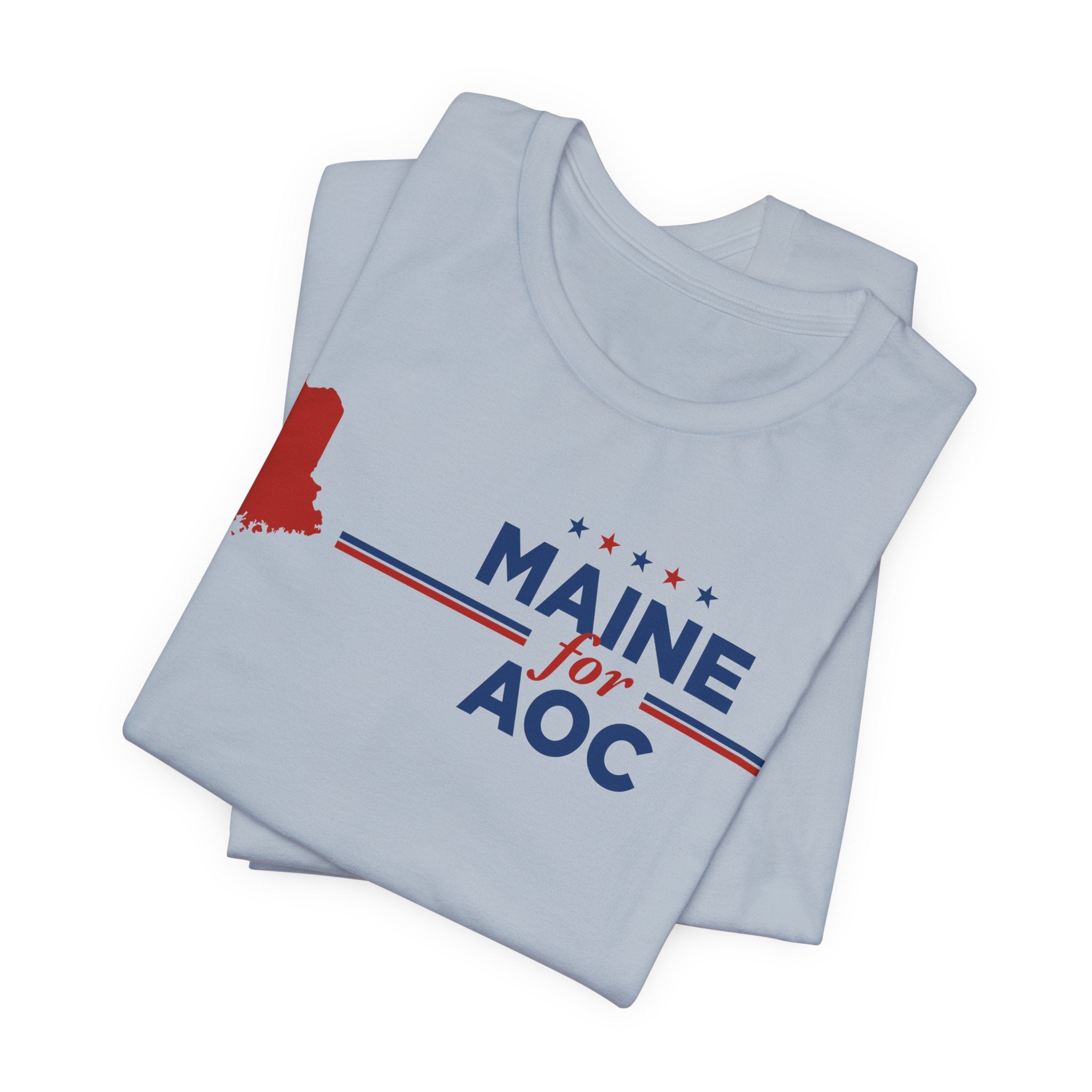 Maine for AOC for President Campaign T-Shirt 2028