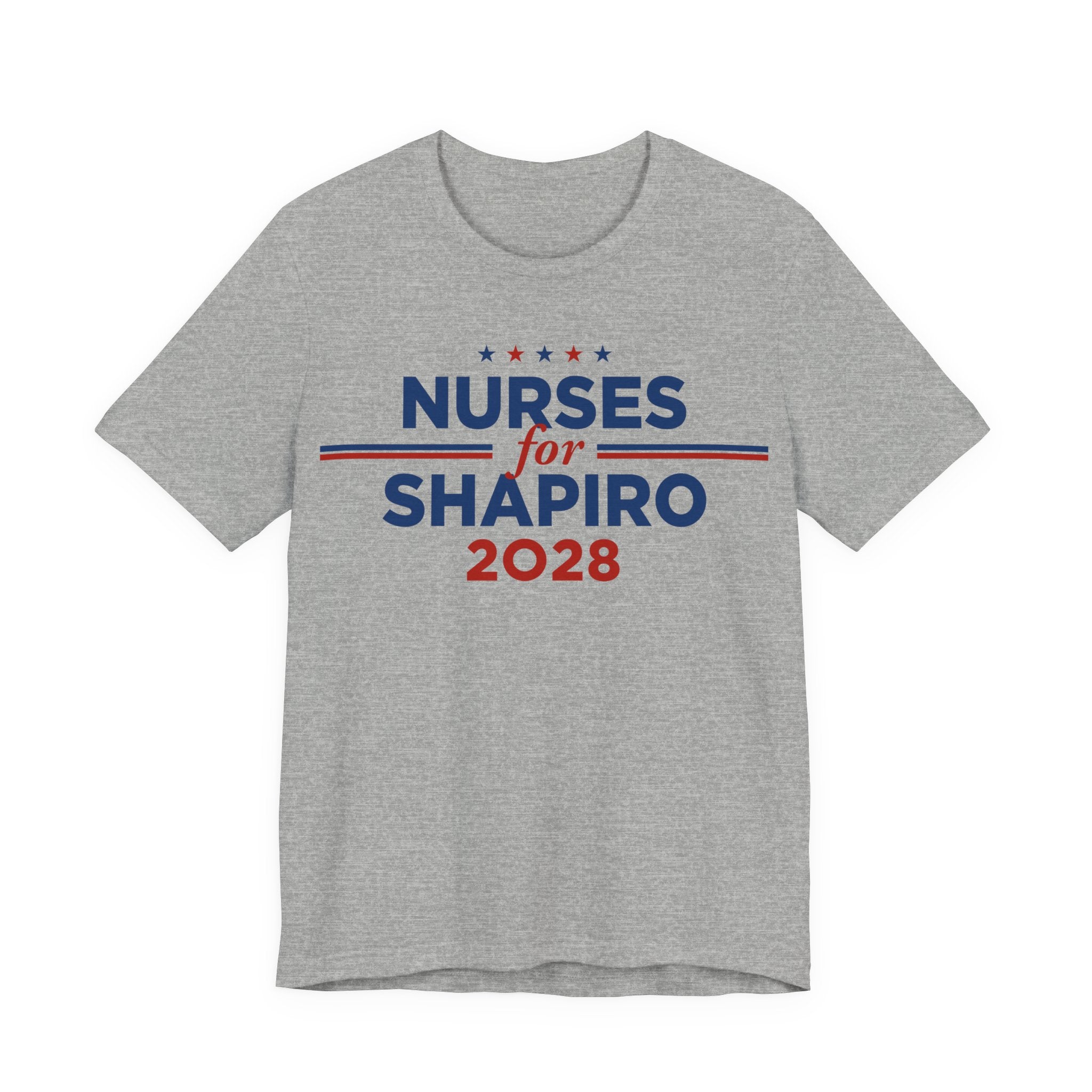 Nurses for Josh Shapiro for President Campaign T-Shirt 2028
