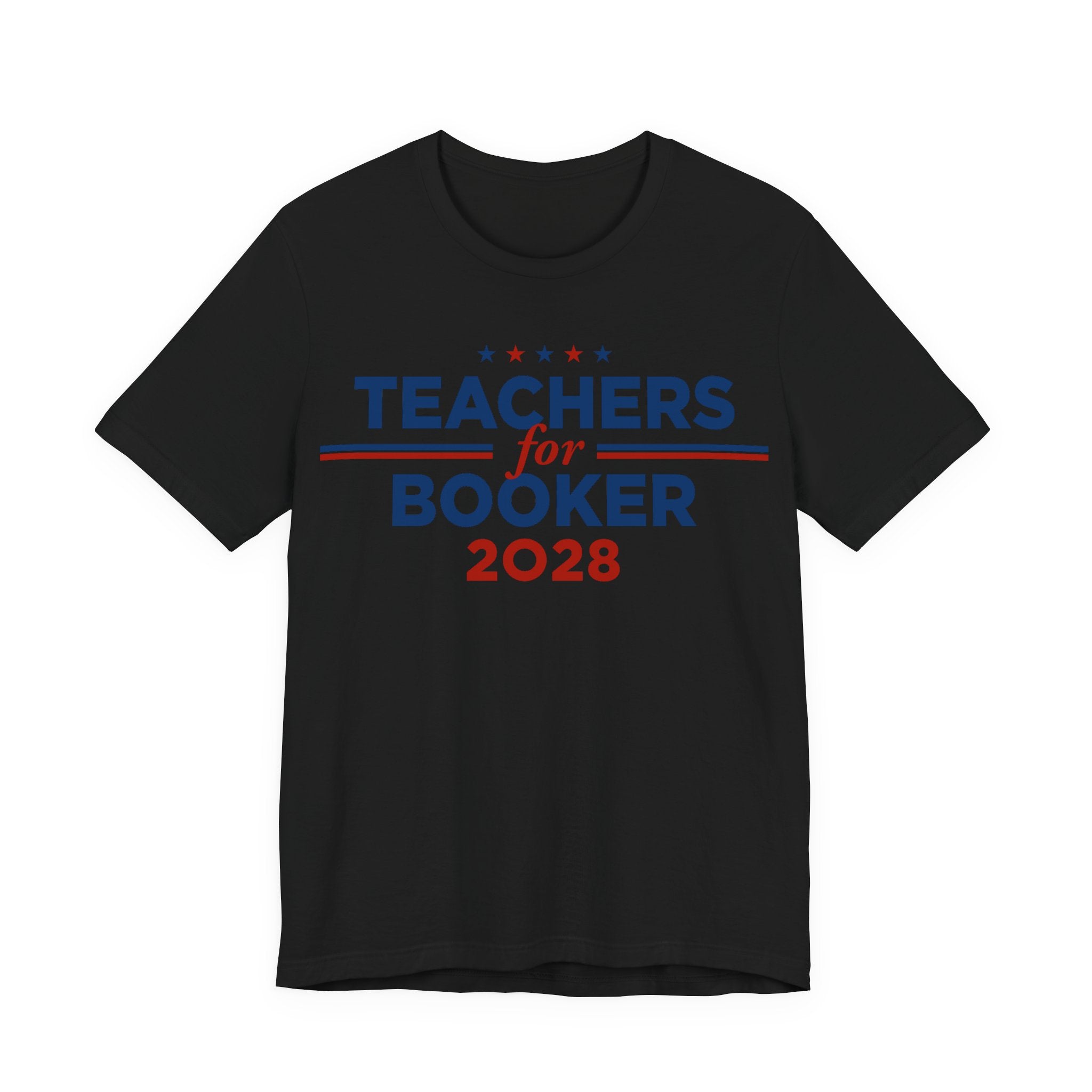 Teachers Cory Booker for President Campaign T-Shirt 2028