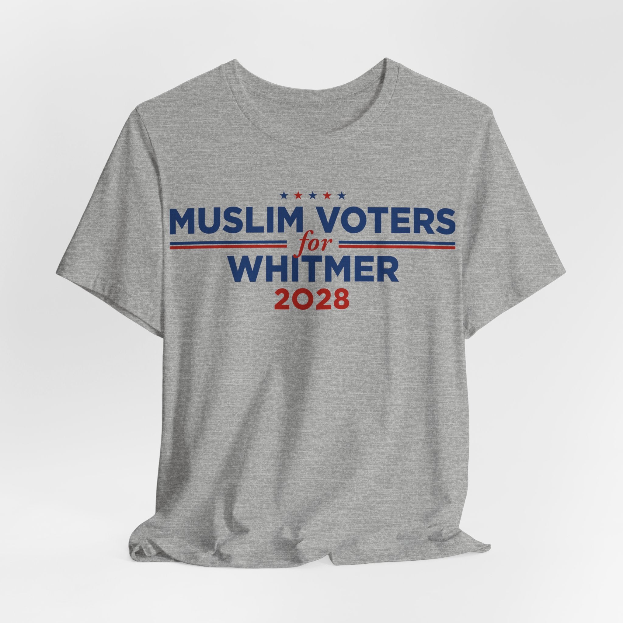 Muslim Voters for Gretchen Whitmer for President Campaign T-Shirt 2028