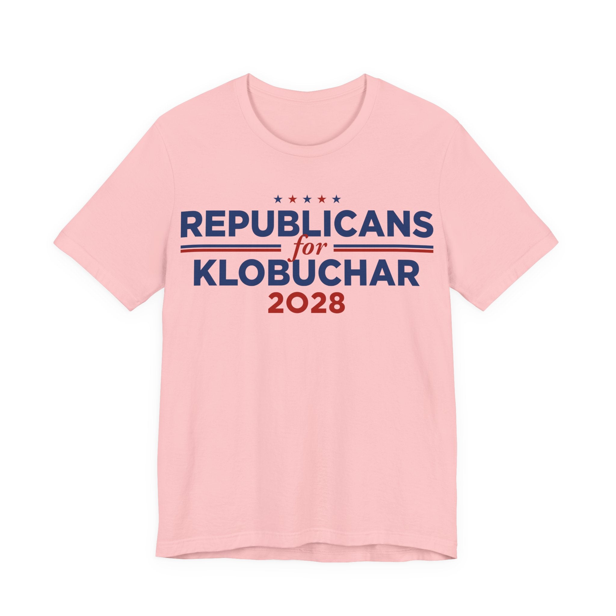 Republicans for Amy Klobuchar Campaign T-Shirt for President 2028