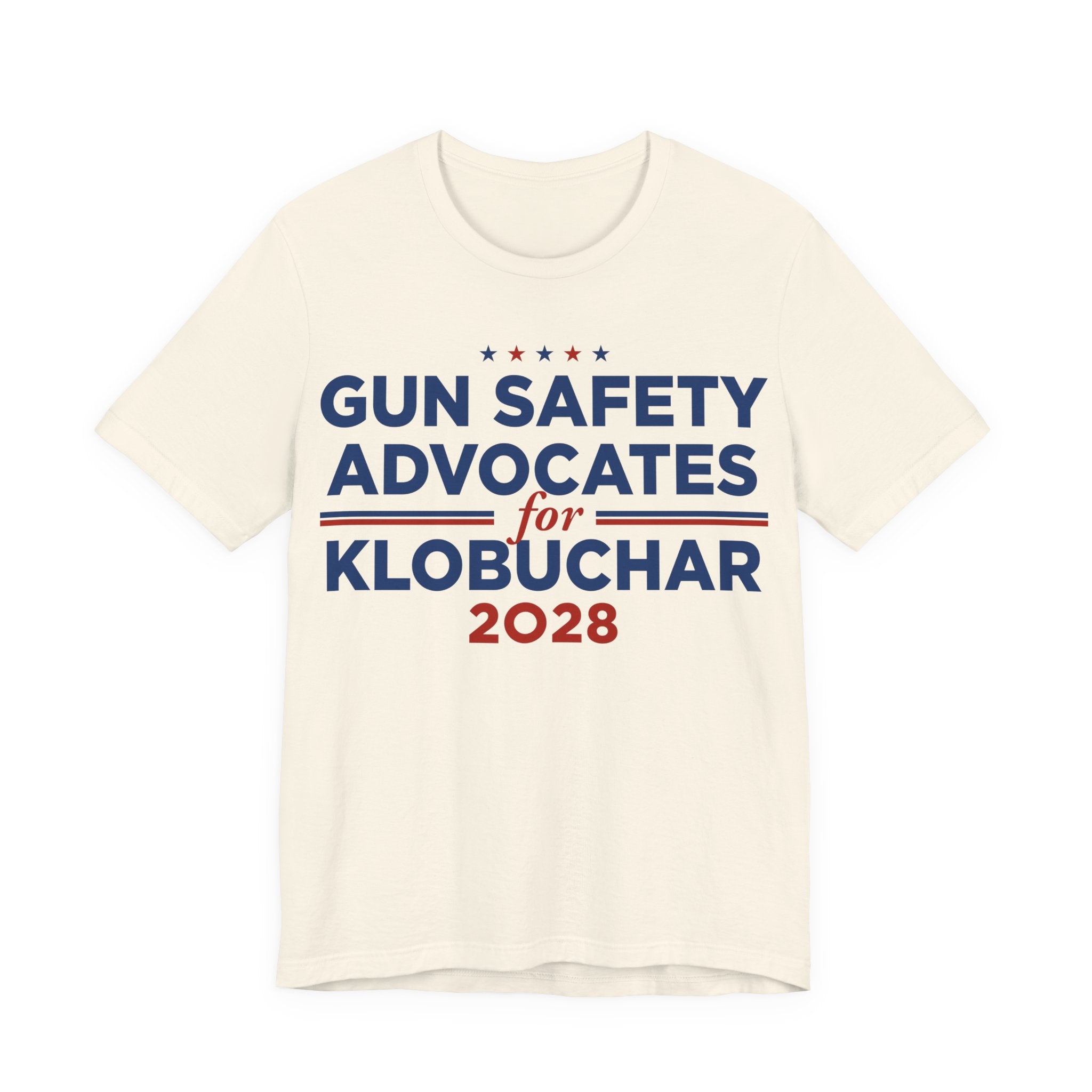 Gun Safety Advocates for Amy Klobuchar for President Campaign T-Shirt 2028