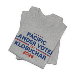 Pacific Islander Voters for Amy Klobuchar for President Campaign T-Shirt 2028