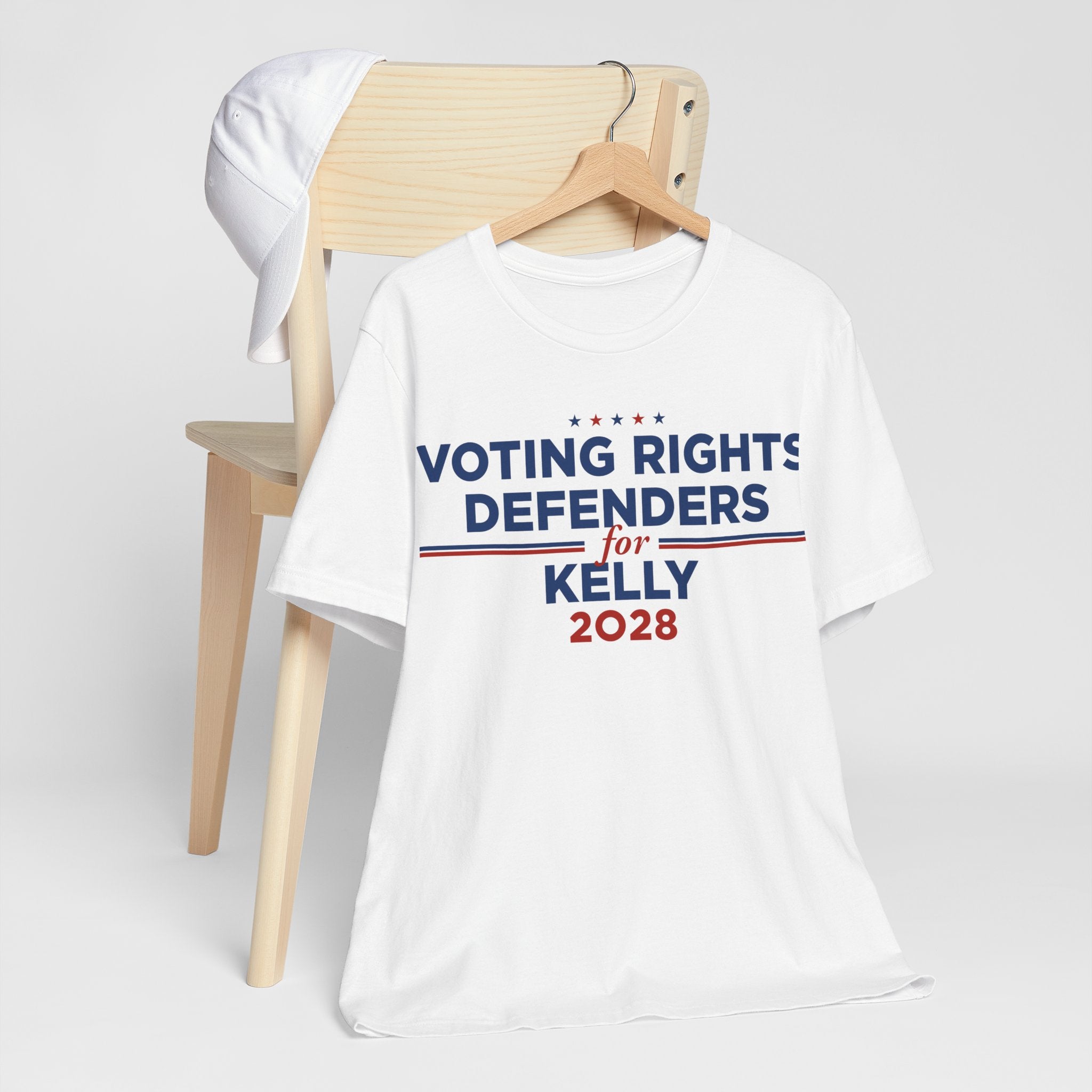 Voting Rights Defenders for Mark Kelly for President Campaign T-Shirt 2028
