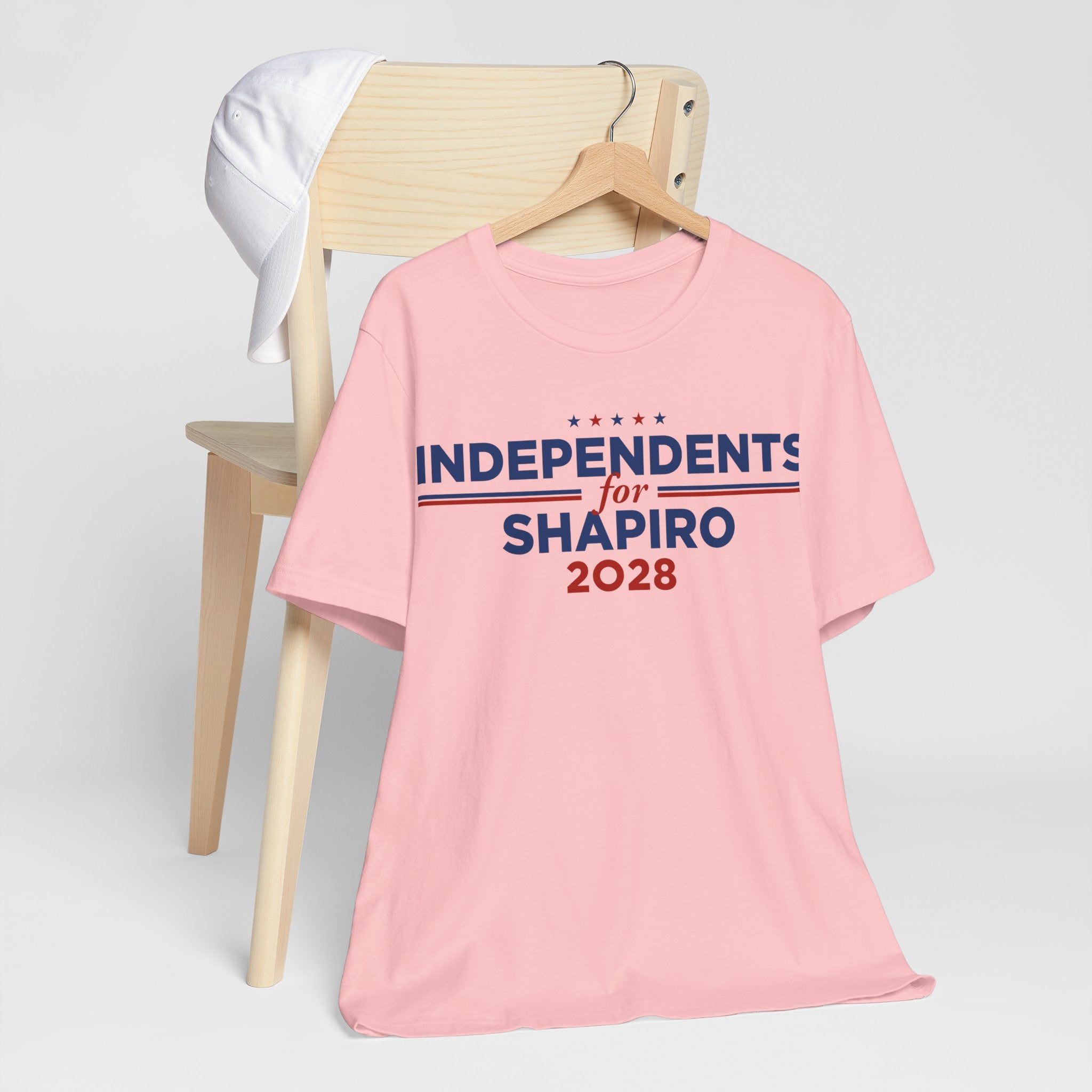 Independents for Josh Shapiro for President Campaign T-Shirt 2028