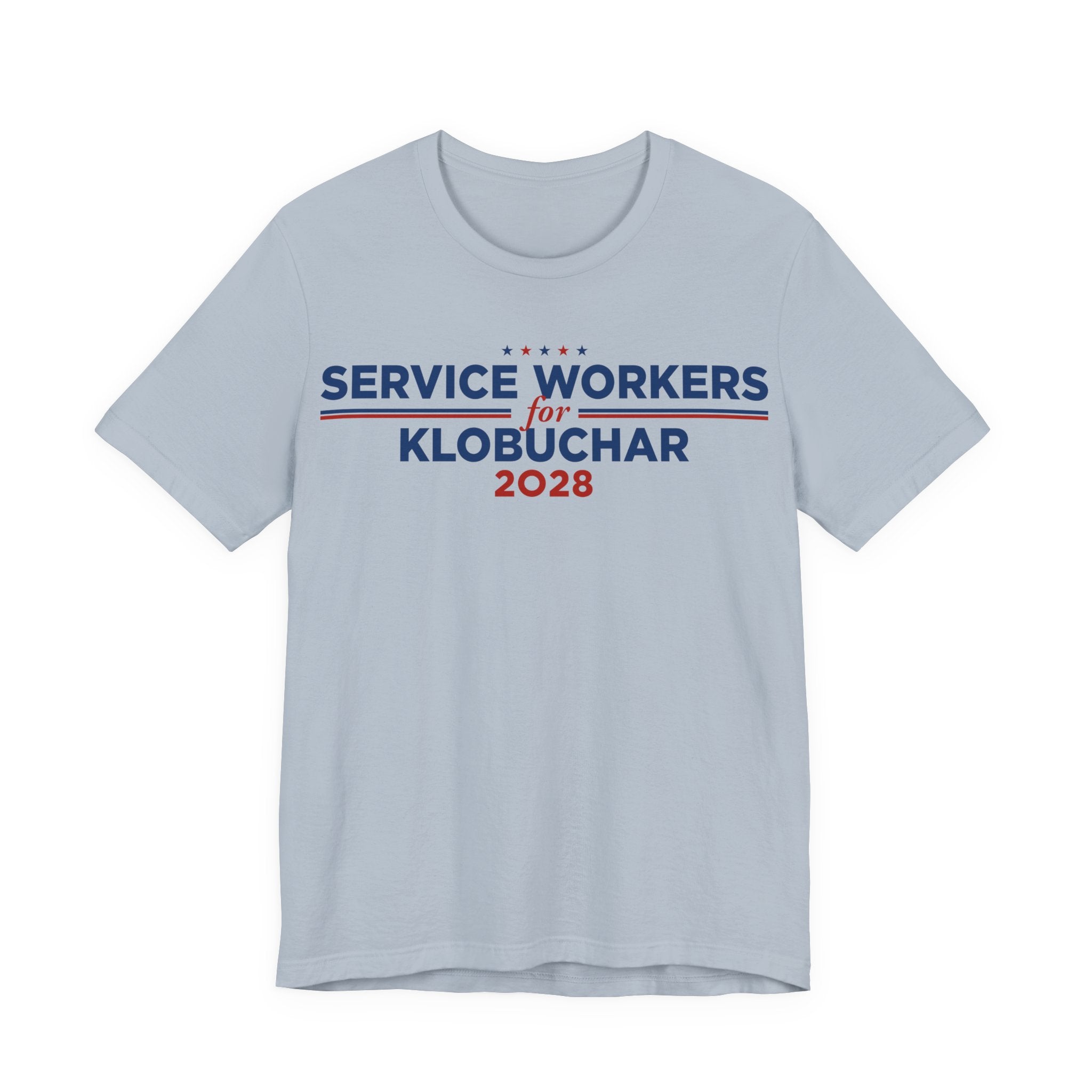 Service Workers for Amy Klobuchar for President Campaign T-Shirt 2028