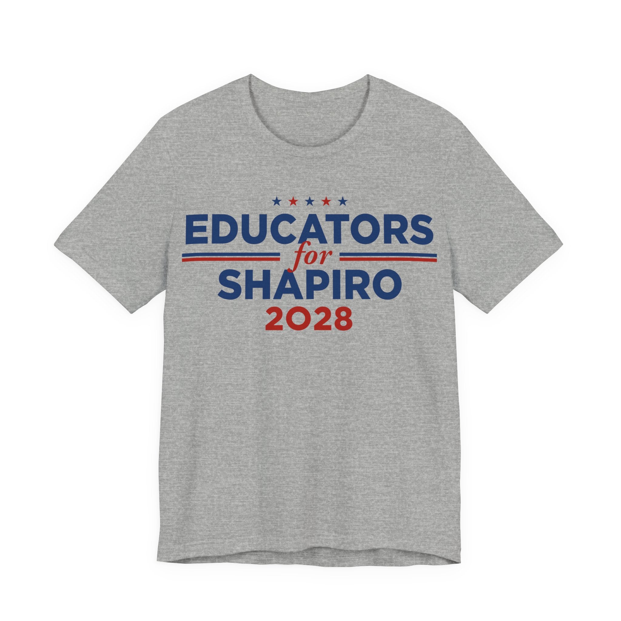 Educators for Josh Shapiro for President Campaign T-Shirt 2028