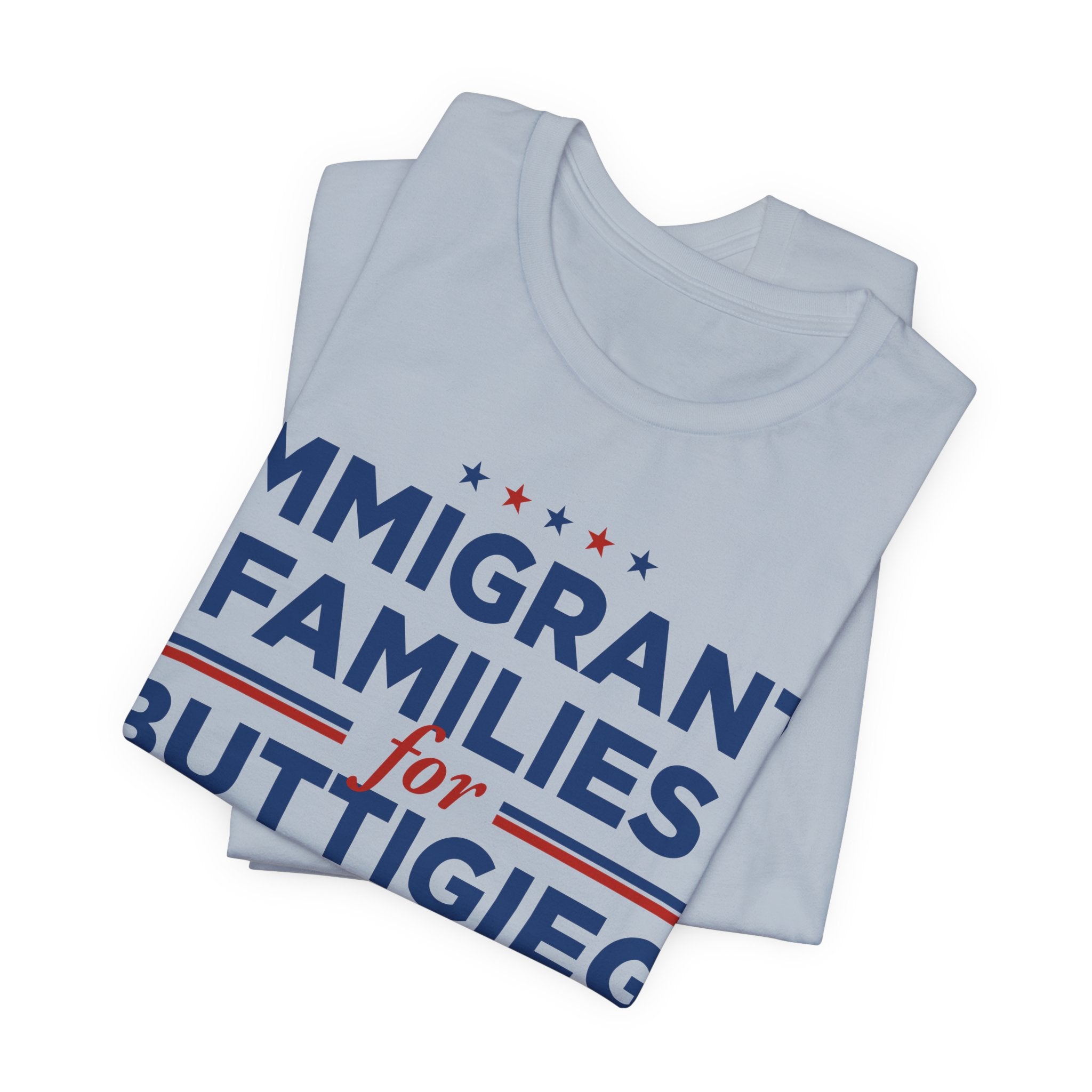 Immigrant Families for Pete Buttigieg for President Campaign T-Shirt 2028