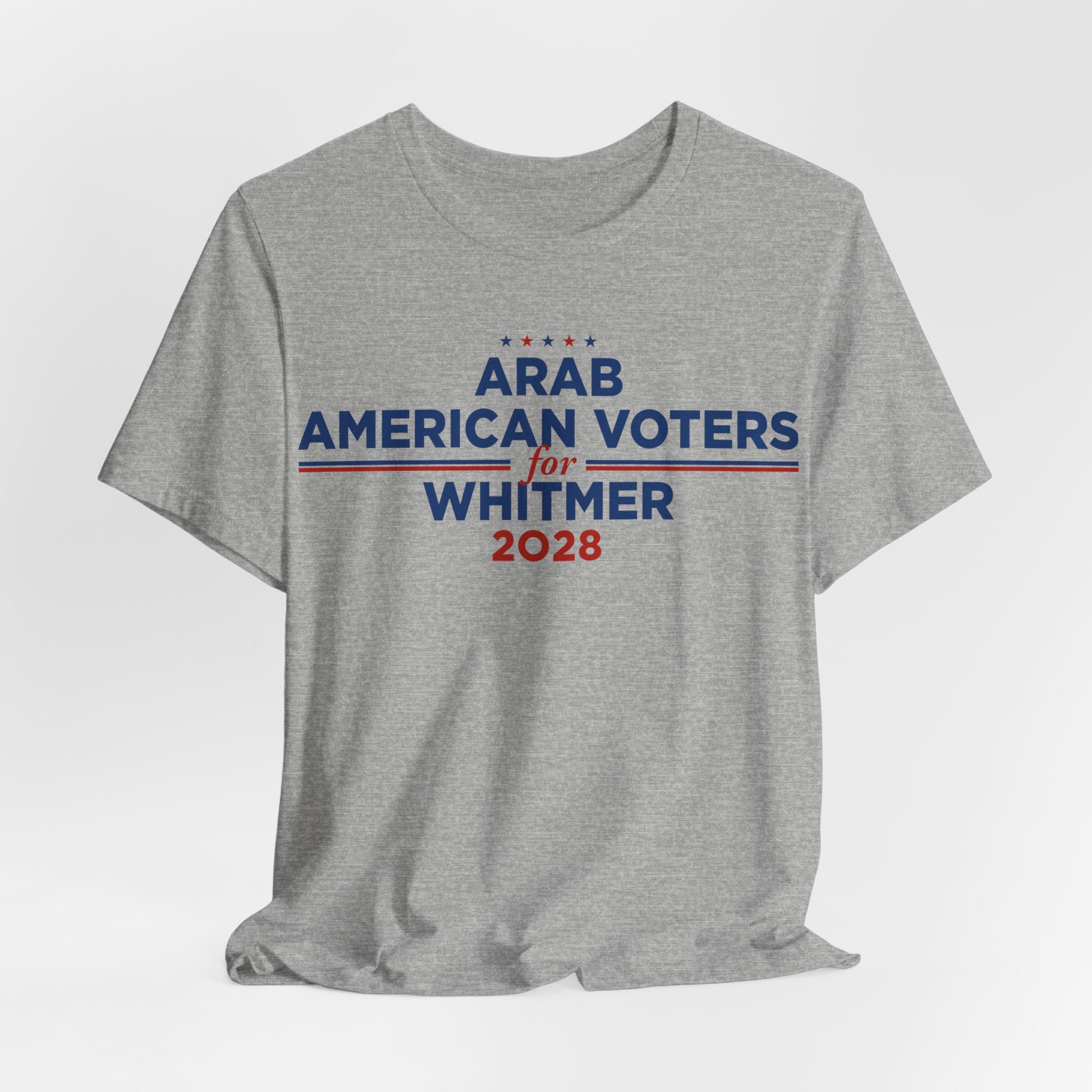 Arab American Voters for Gretchen Whitmer for President Campaign T-Shirt 2028