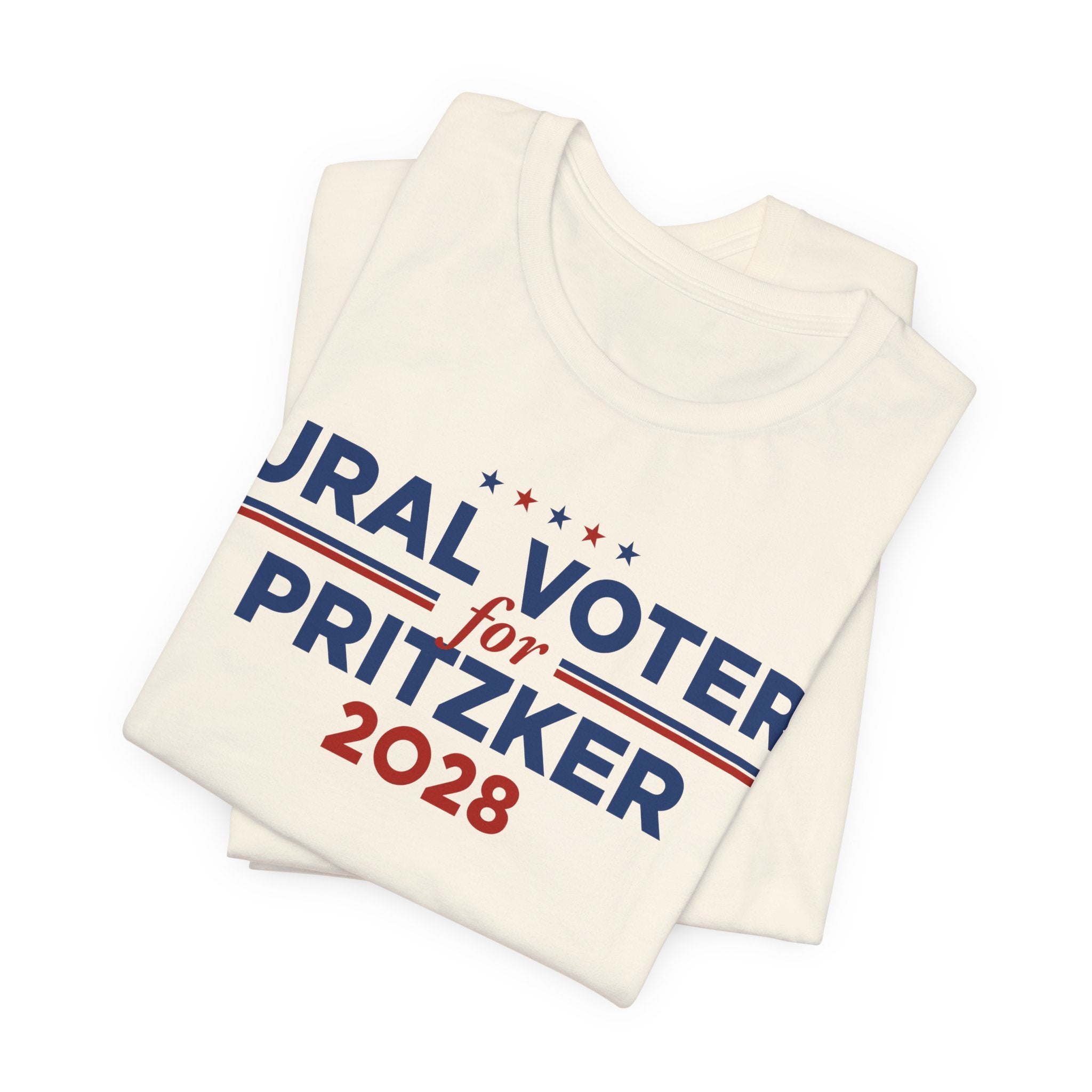 Rural Voters for J.B. Pritzker for President Campaign T-Shirt 2028