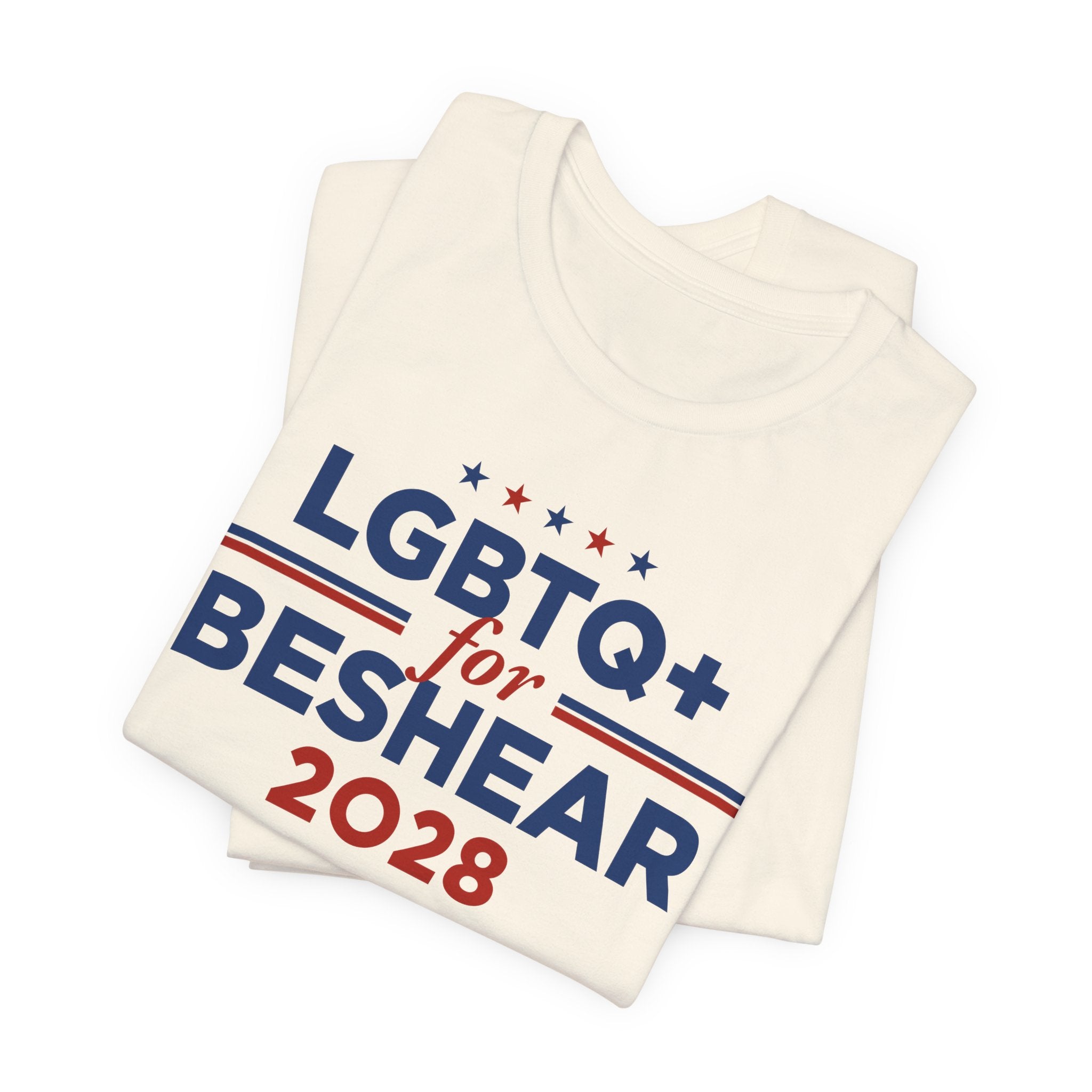 LGBTQ+ for Andy Beshear for President Campaign T-Shirt 2028