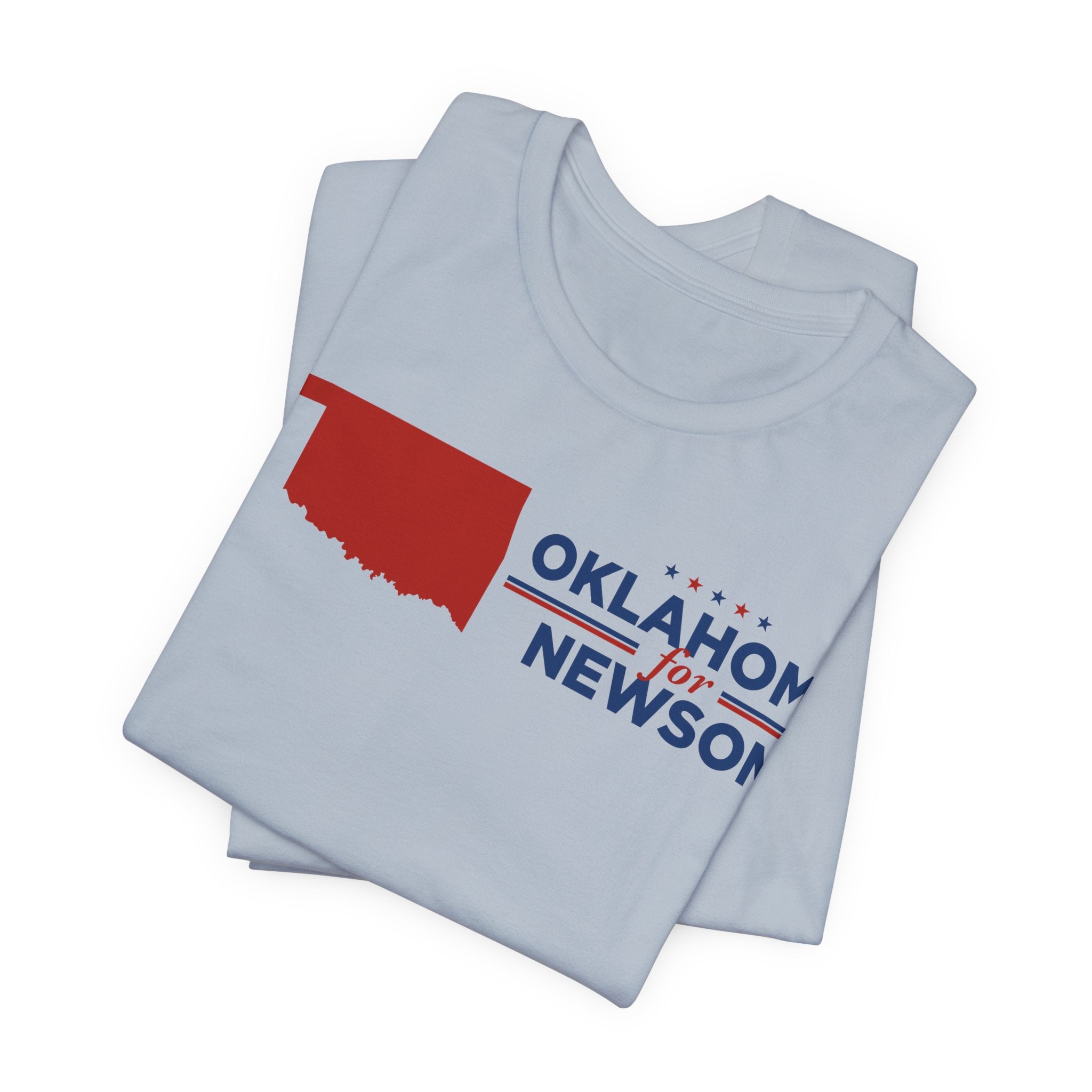 Oklahoma for Gavin Newsom for President Campaign T-Shirt 2028