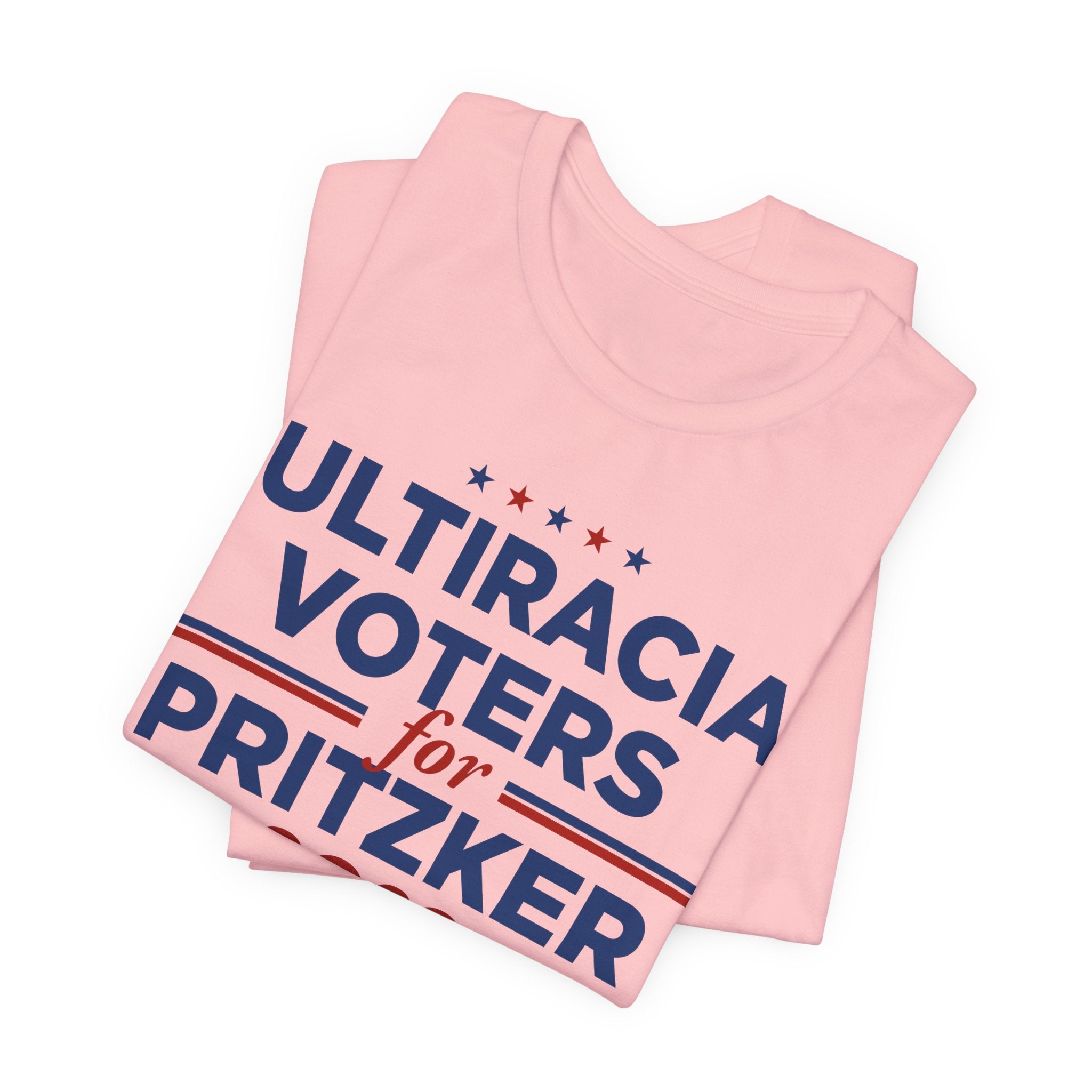 Multiracial Voters for J.B. Pritzker for President Campaign T-Shirt 2028