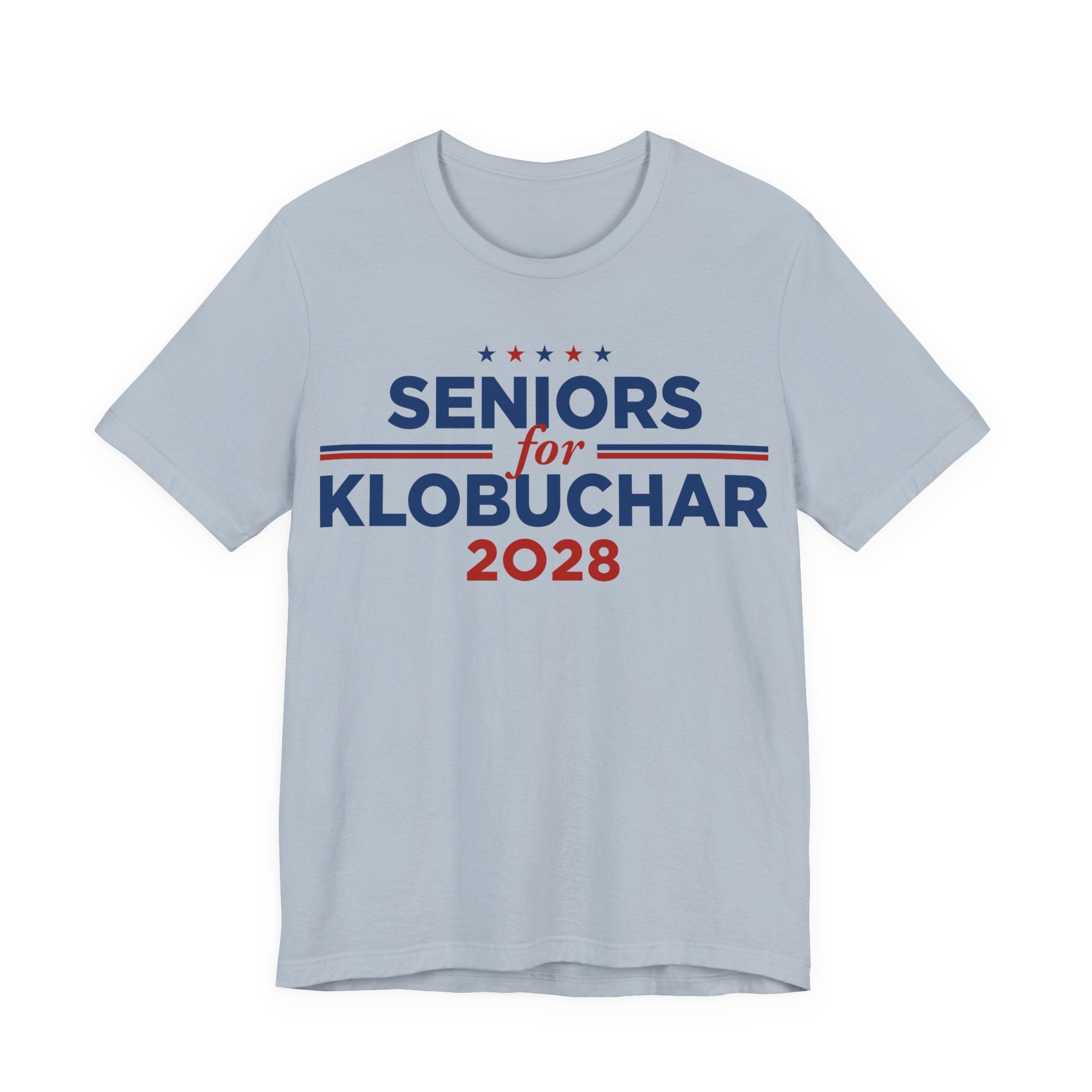 Seniors for Amy Klobuchar for President Campaign T-Shirt 2028