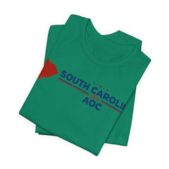 South Carolina for AOC for President Campaign T-Shirt 2028