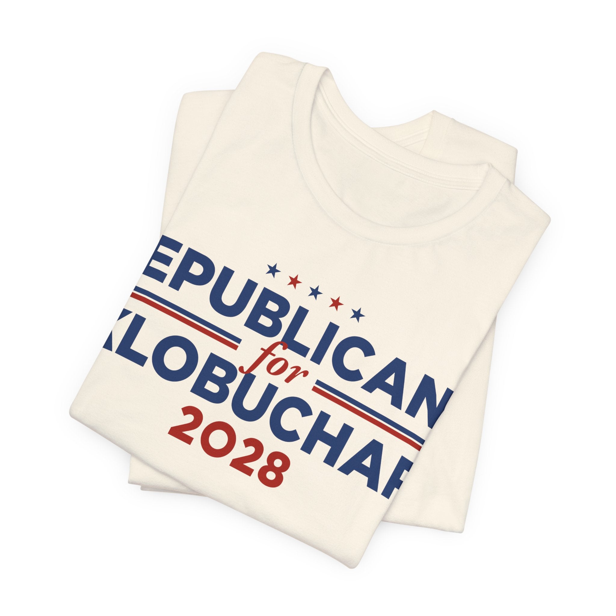 Republicans for Amy Klobuchar Campaign T-Shirt for President 2028