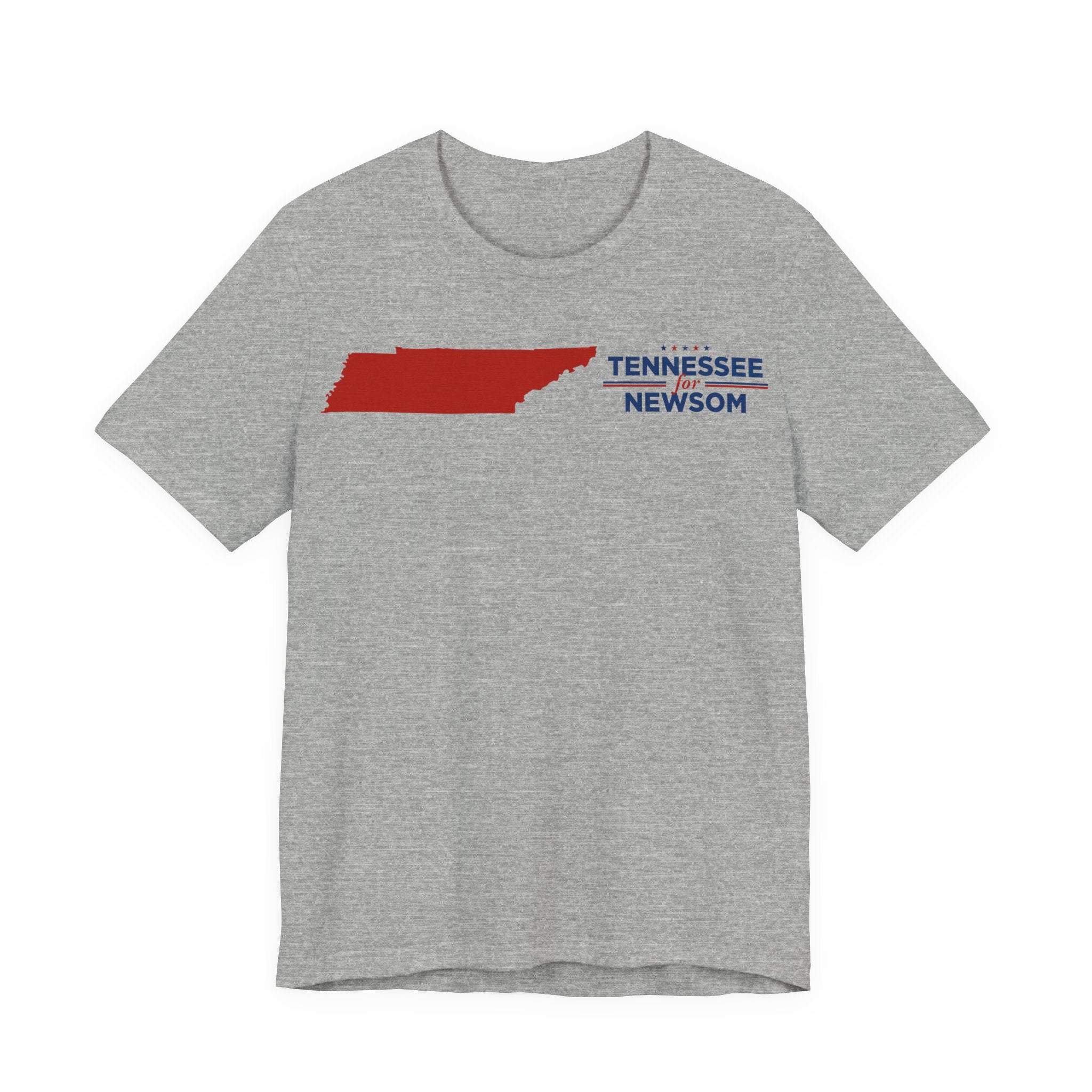 Tennessee for Gavin Newsom for President Campaign T-Shirt 2028