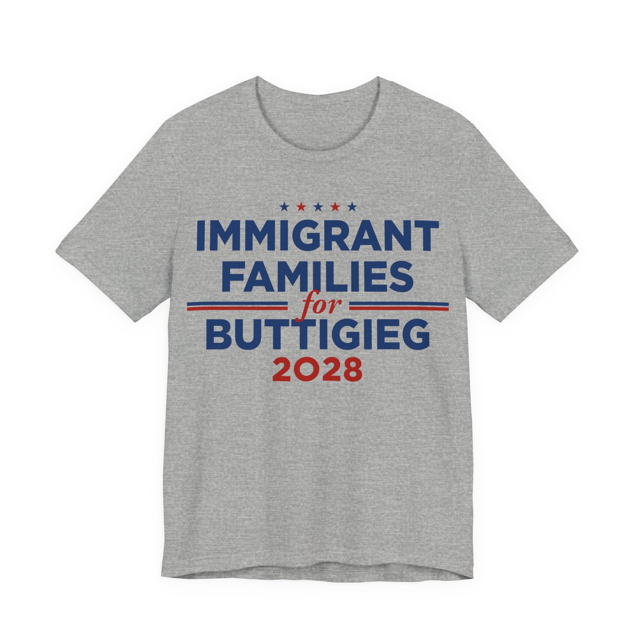 Immigrant Families for Pete Buttigieg for President Campaign T-Shirt 2028