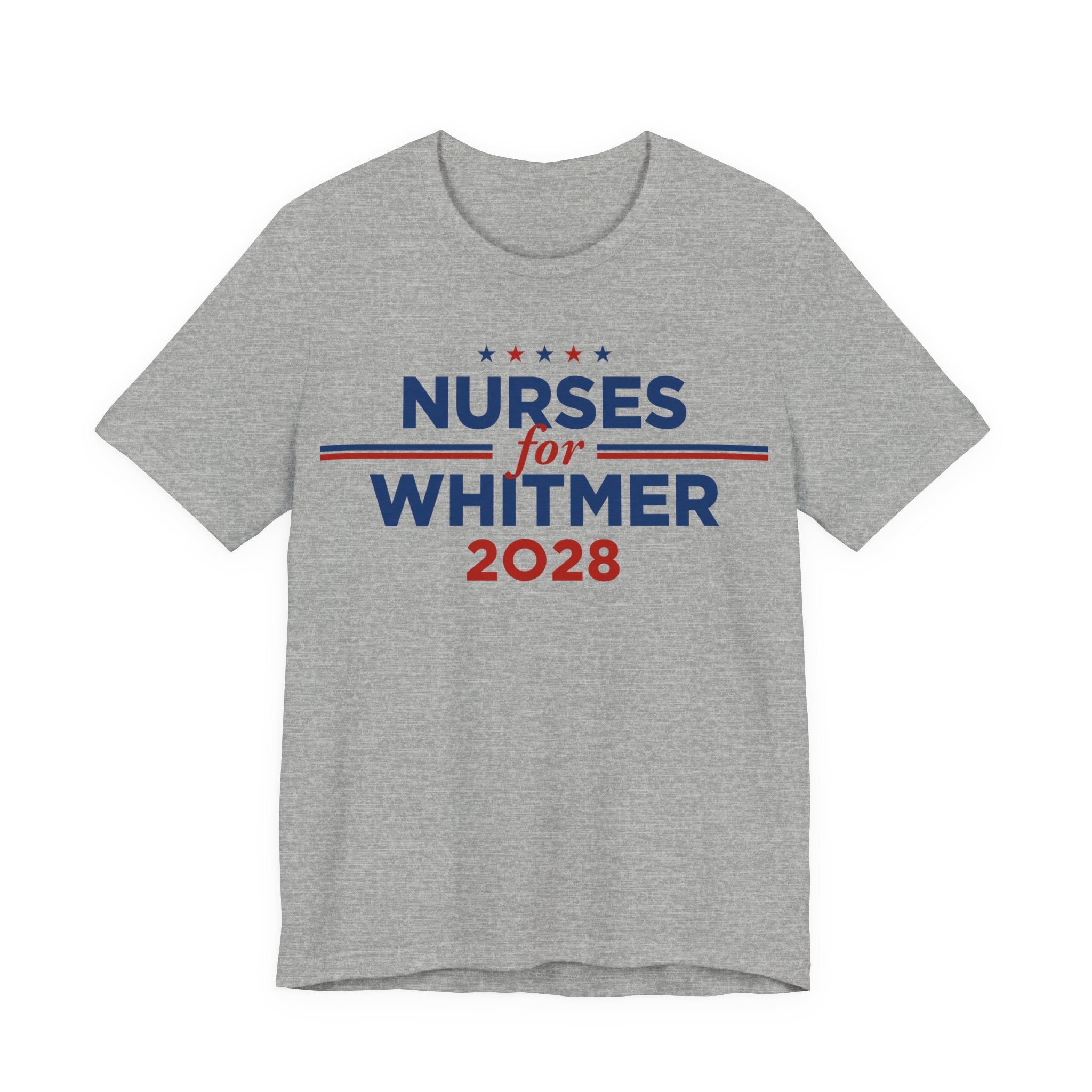 Nurses for Gretchen Whitmer for President Campaign T-Shirt 2028