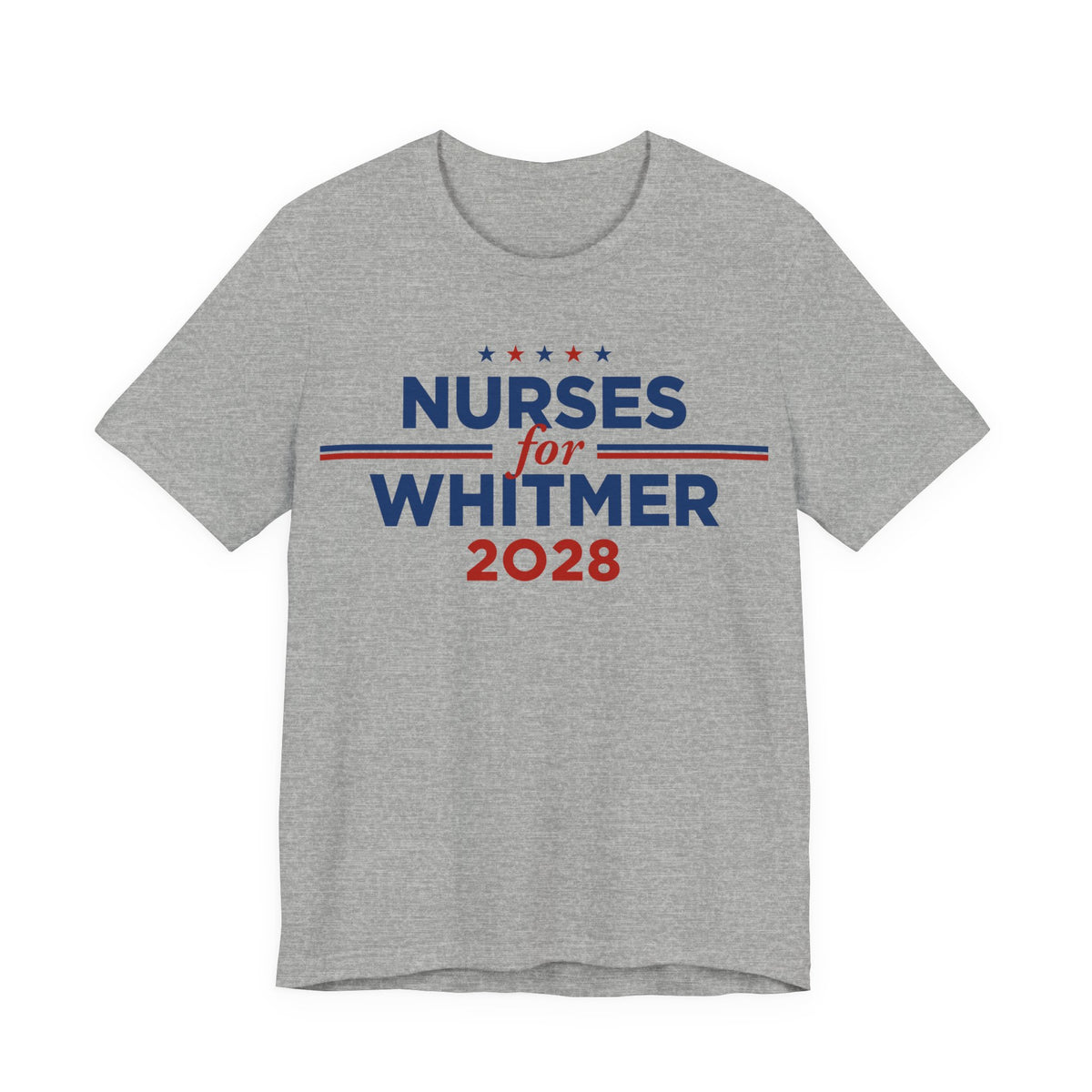 Nurses for Gretchen Whitmer for President Campaign T-Shirt 2028