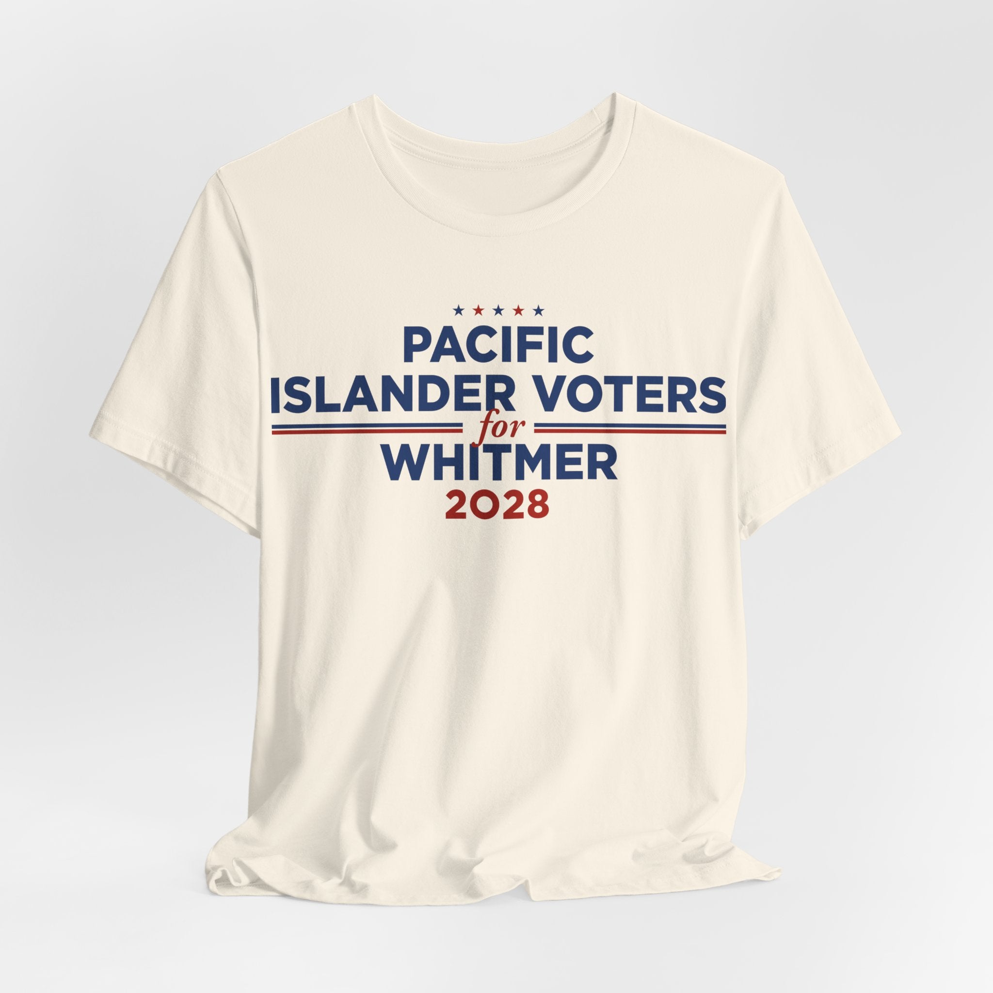 Pacific Islander Voters for Gretchen Whitmer for President Campaign T-Shirt 2028