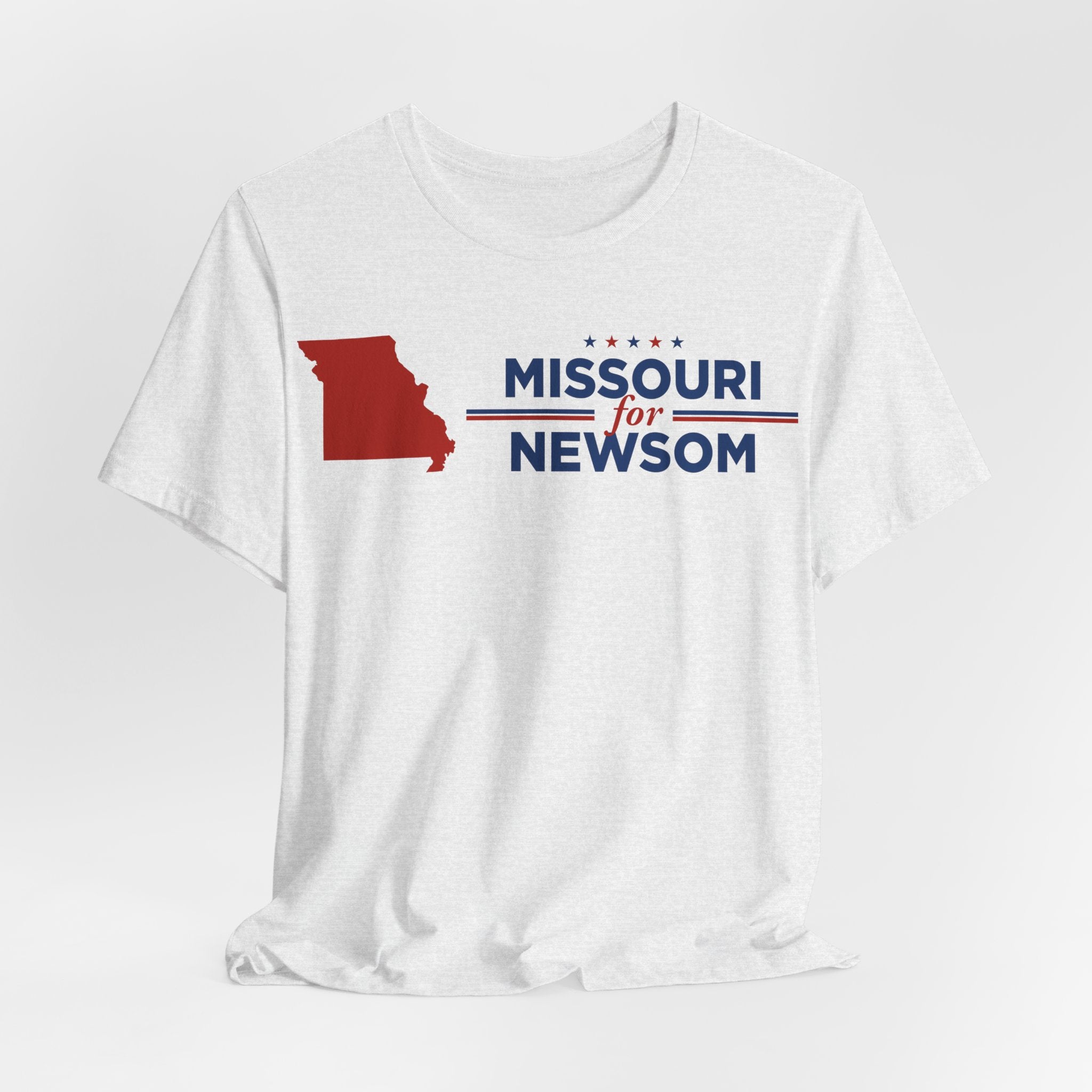 Missouri for Gavin Newsom for President Campaign T-Shirt 2028