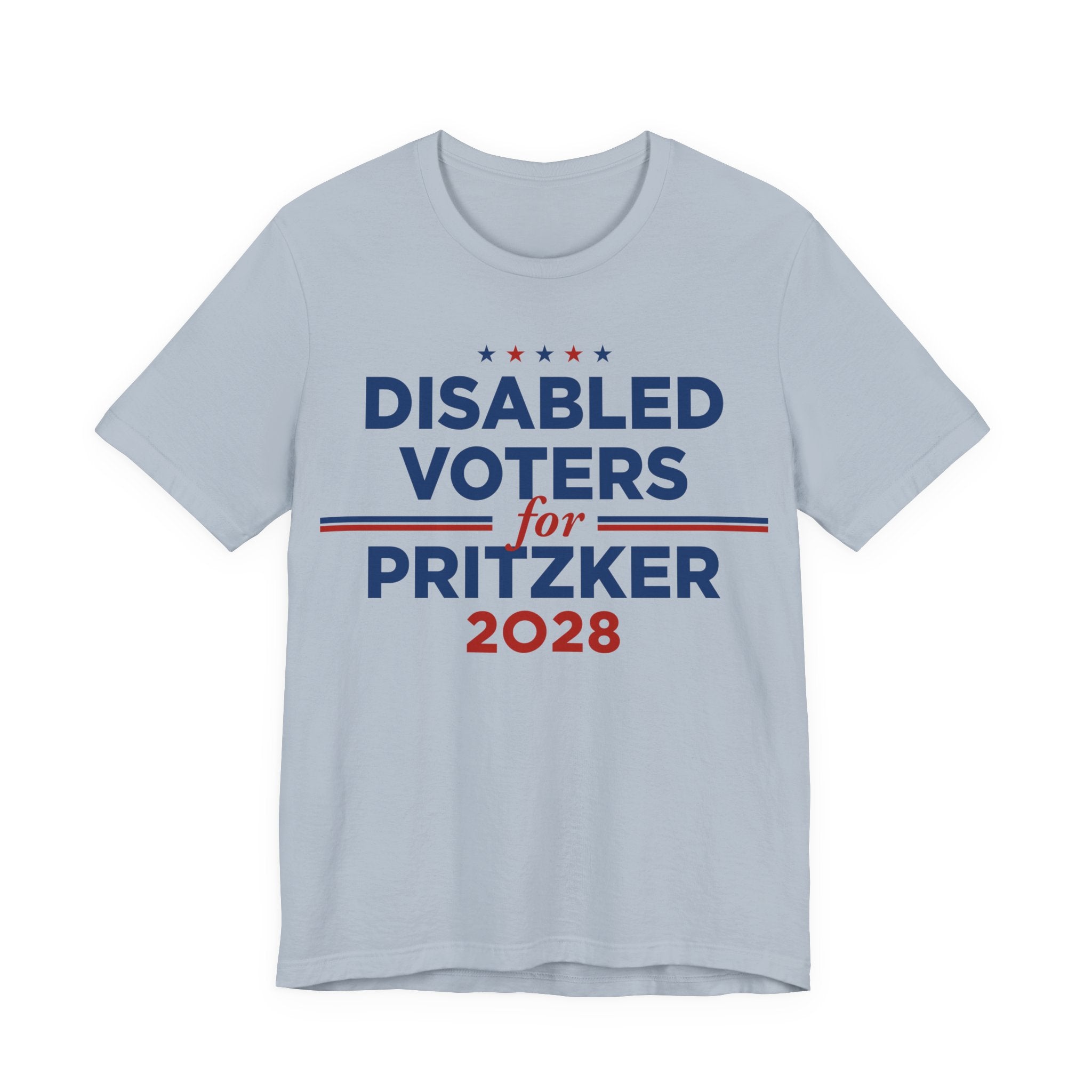 Disabled Voters for J.B. Pritzker for President Campaign T-Shirt 2028
