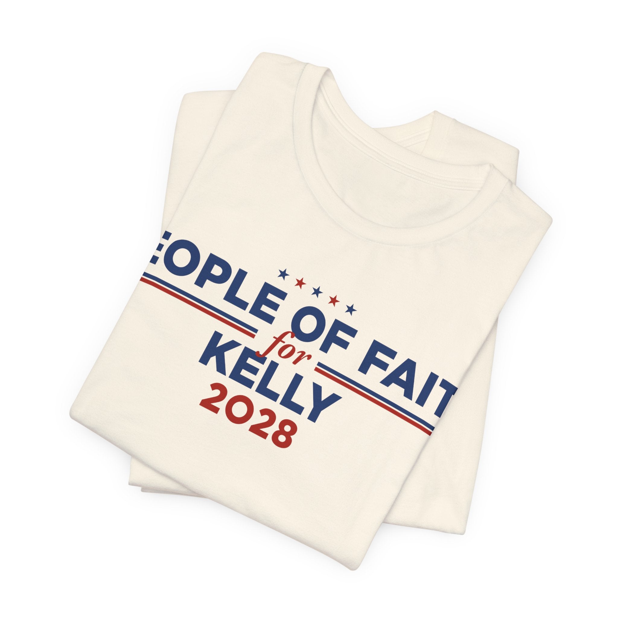 People of Faith for Mark Kelly for President Campaign T-Shirt 2028