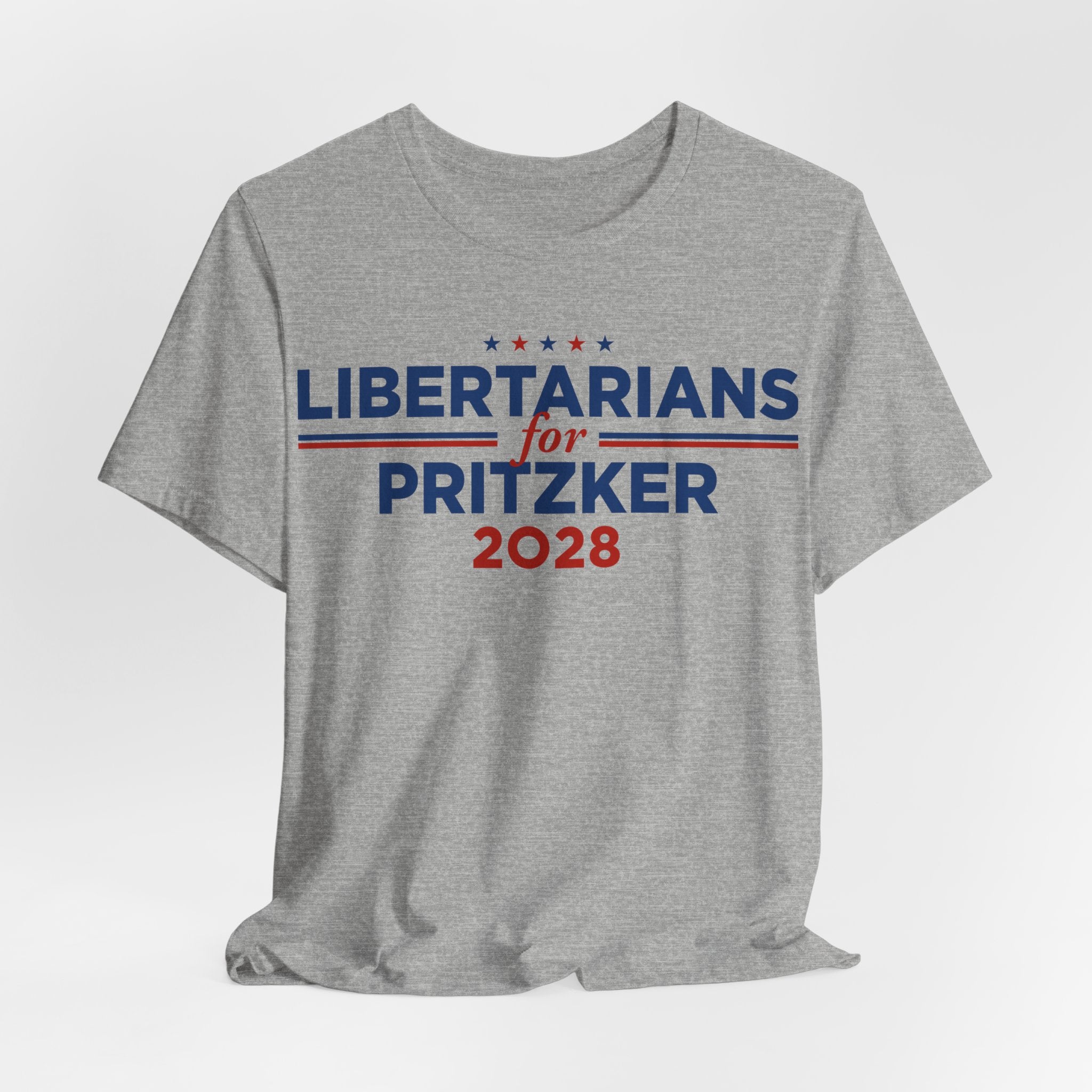 Libertarians for J.B. Pritzker for President Campaign T-Shirt 2028