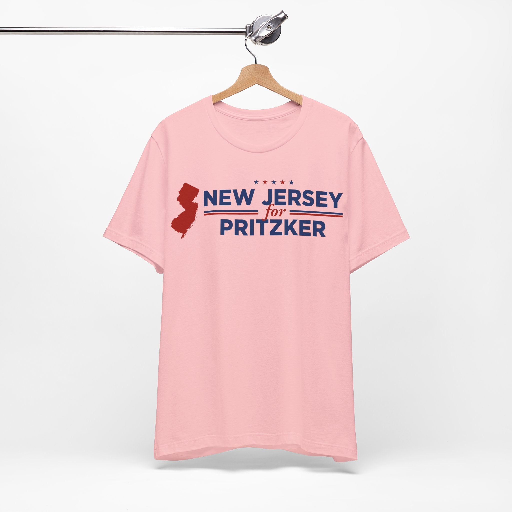 New Jersey for J.B. Pritzker for President Campaign T-Shirt 2028