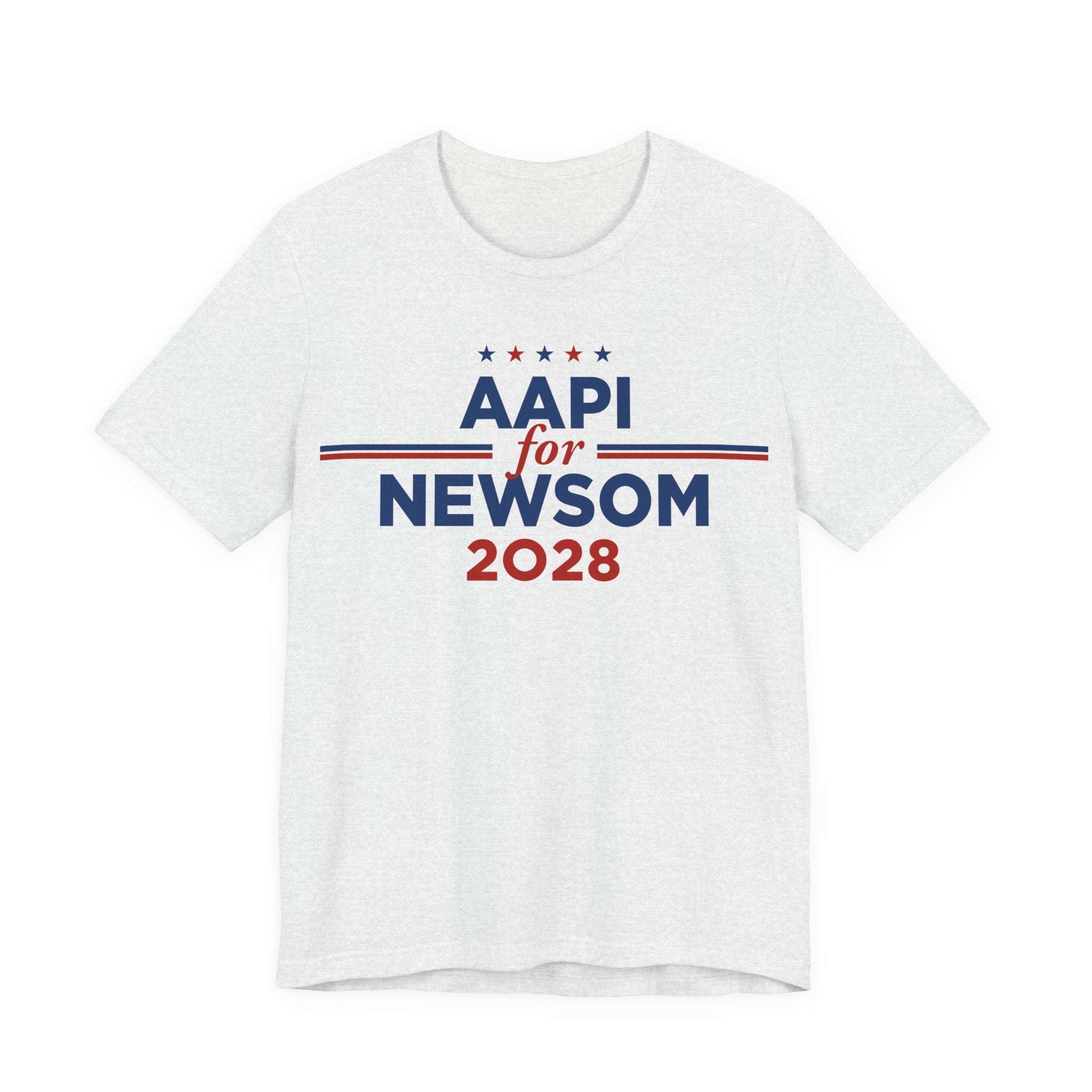 AAPI Asian American and Pacific Islander for Gavin Newsom Campaign T-Shirt for President 2028