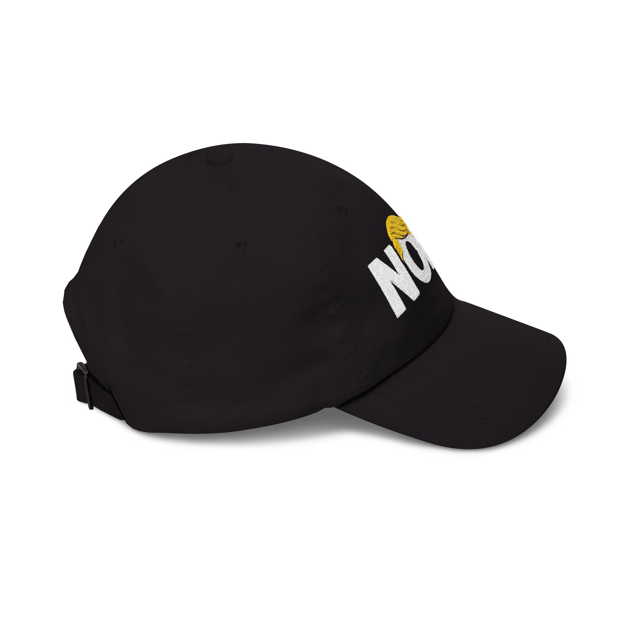 NOPE! Embroidered Classic Dad Cap — Funny Anti-Trump Political Statement Baseball Cap