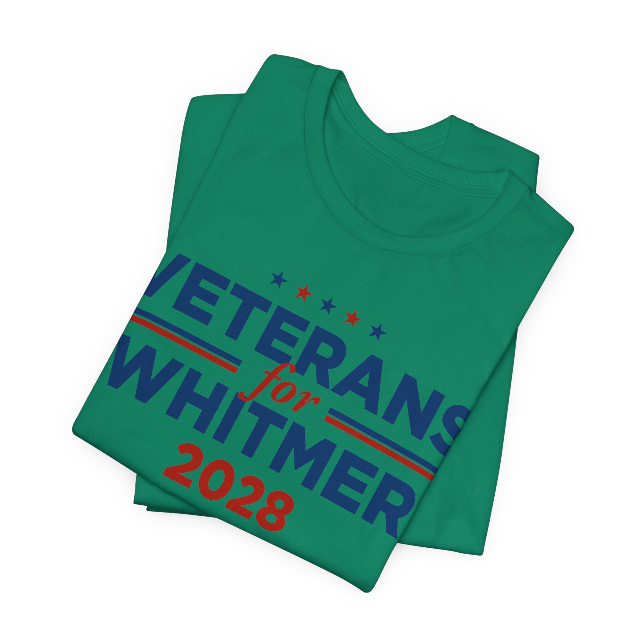 Veterans for Gretchen Whitmer for President Campaign T-Shirt 2028